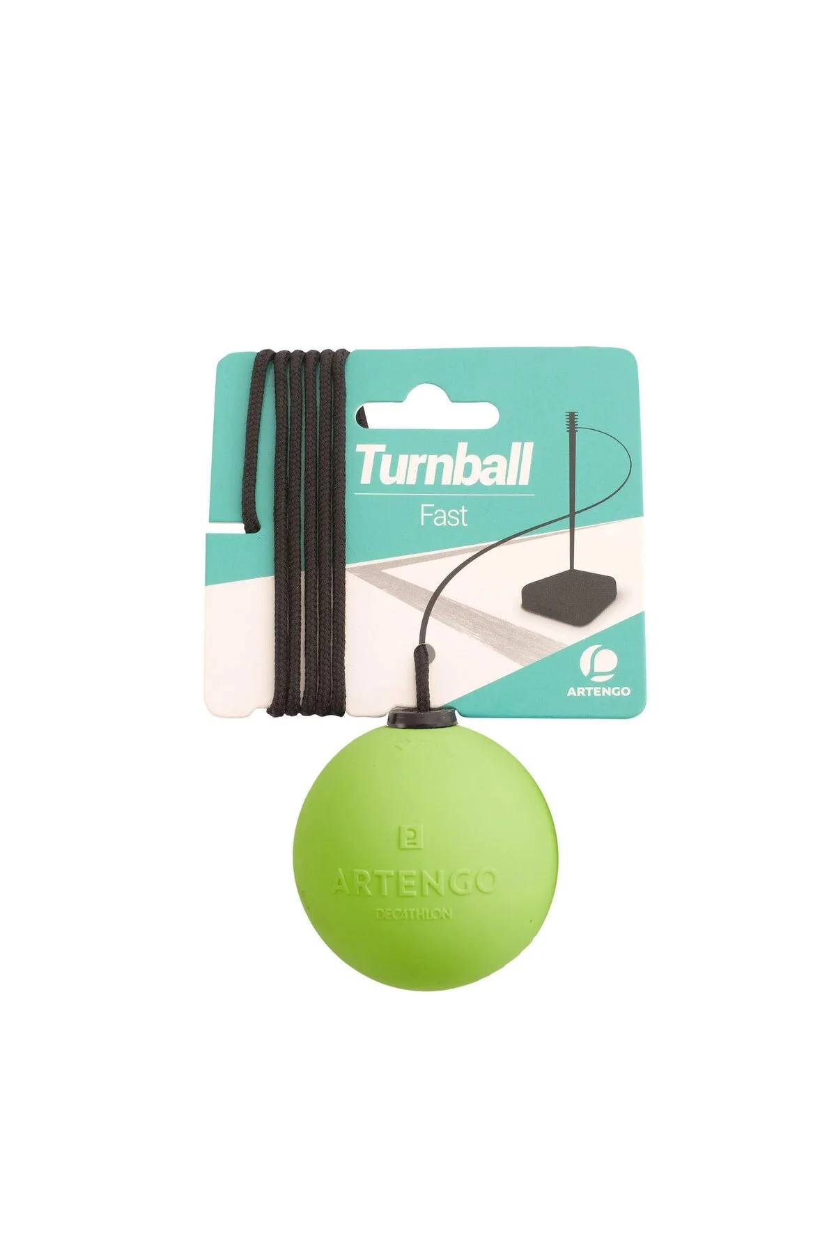 توپ تنیس ARTENGO SPEEDBALL YELLOW RUBBER TURNBALL FAST دکتلون Decathlon
