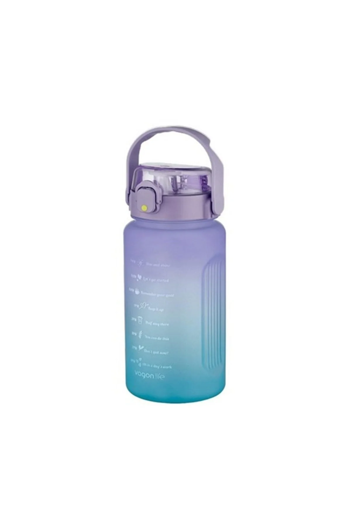 قمقمه آبی Uzspace VGN2213 Matara Water Detox 1500 میل 1،5 LT Vagonlife