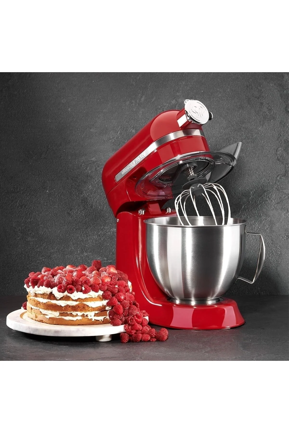 میکسر و ست PRO MIX RED STAND MIXER اورجینال KORKMAZ