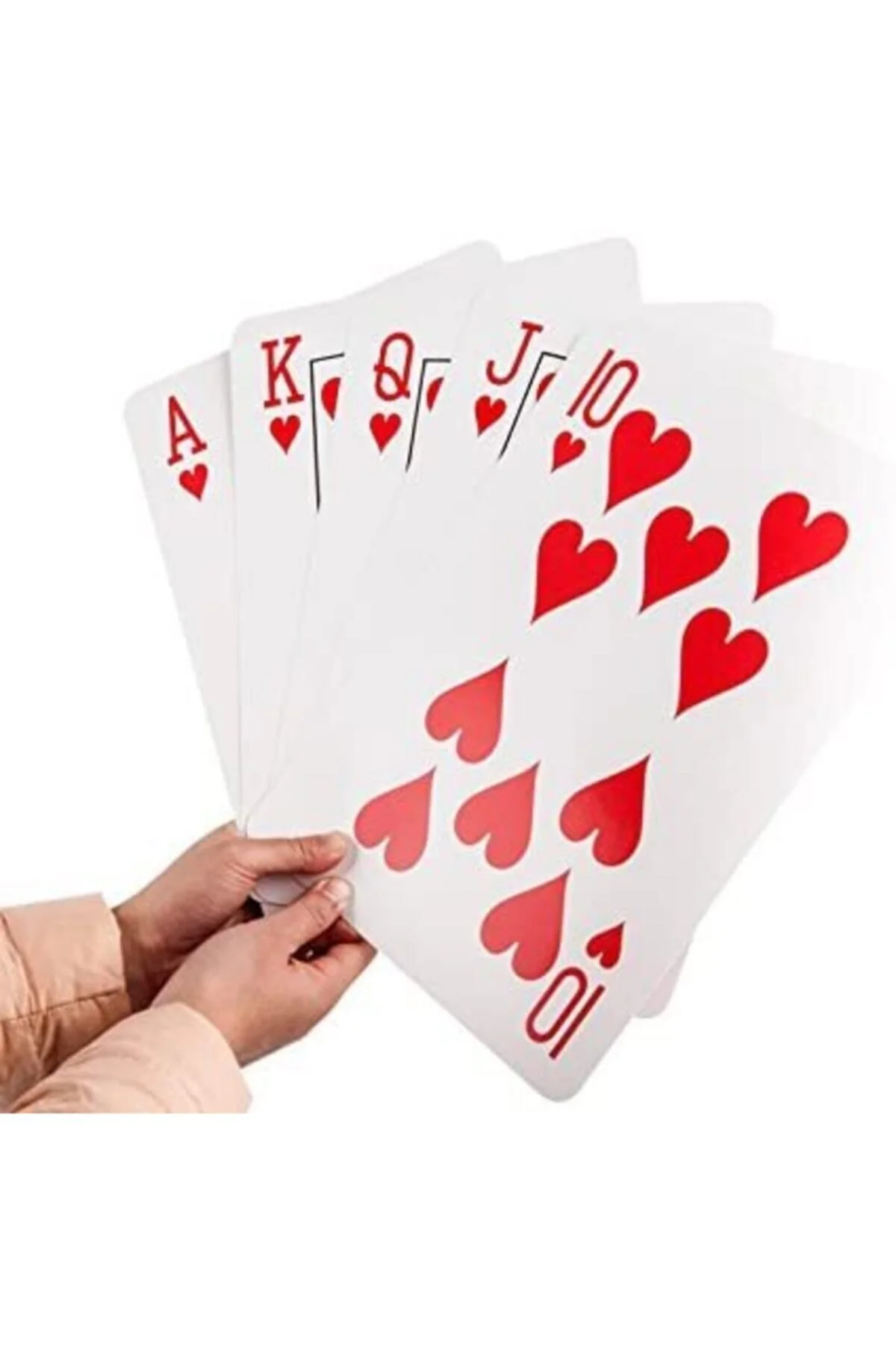 بازی کارتی کارت JUMBO 54 بزرگ کاغذ دکوراسیون 400 گرم پوکر Star Okey