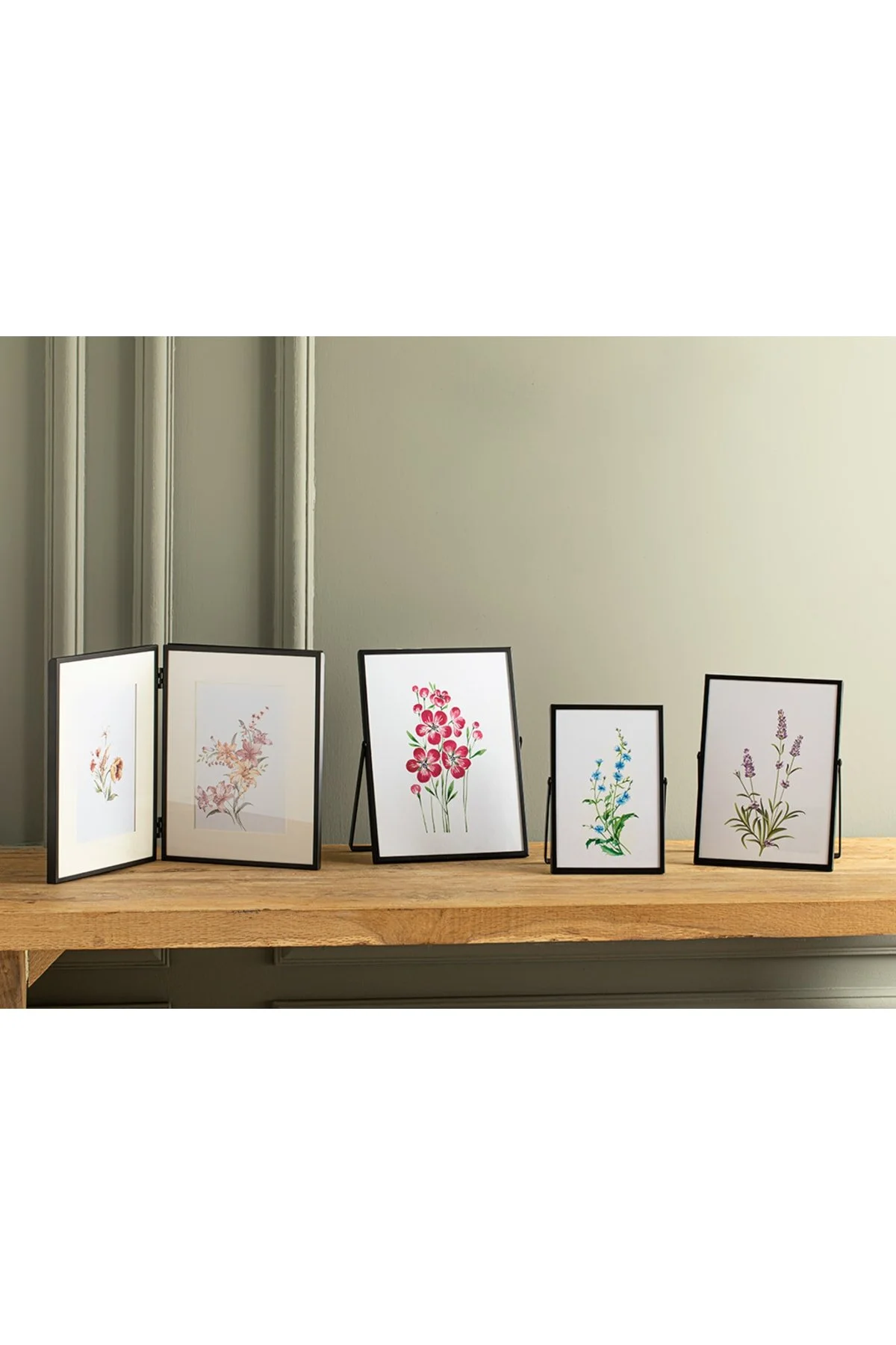 قاب عکس مشکی قوچ فلزی ادلا؟ 15X21 Cm Negru English Home