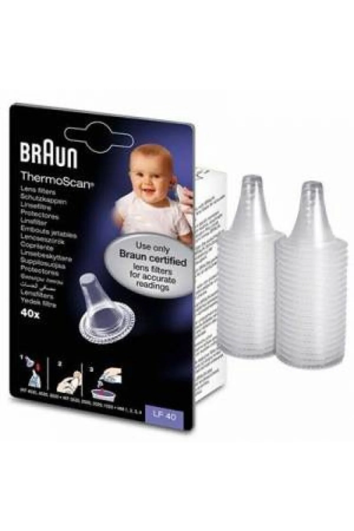 تب سنج فیلتر یدکی دماسنج LF 40 PROBU براون Braun