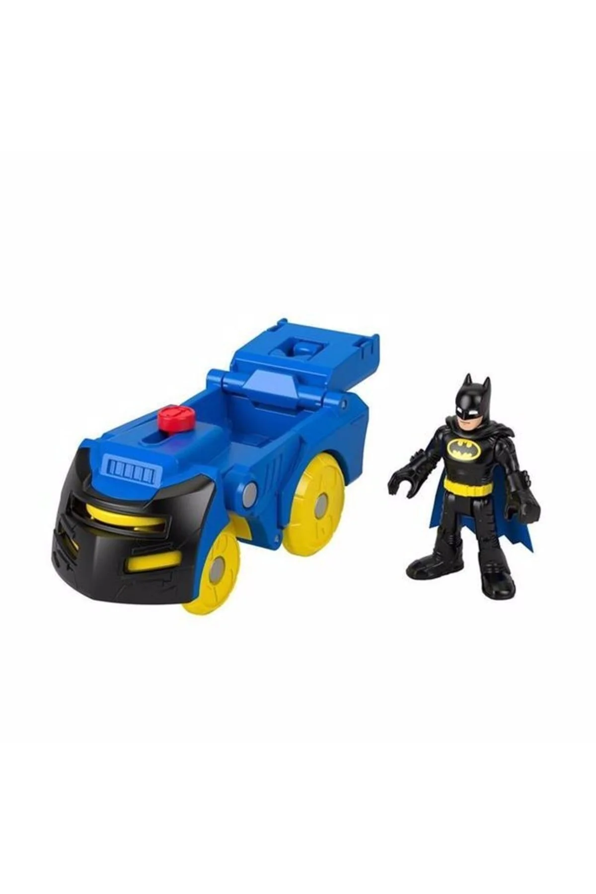 اسباب بازی های فیگور شخصیت DC SUPER FRIENDS HEAD SHIFTERS SERIES BATMAN BLUE HGX91 ایمجینکس Imaginext