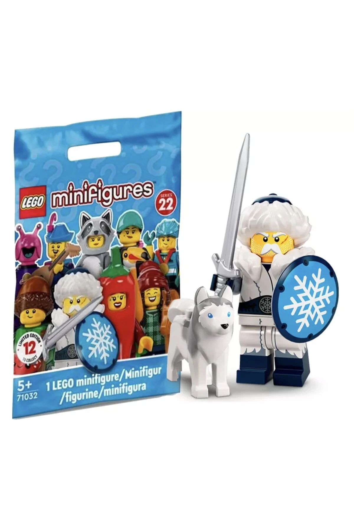 لگو و اسباب بازی های ساخت محور 71032 MINIFIGURE SERIES 22 4 SNOW GUARDIAN از ترکیه LEGO