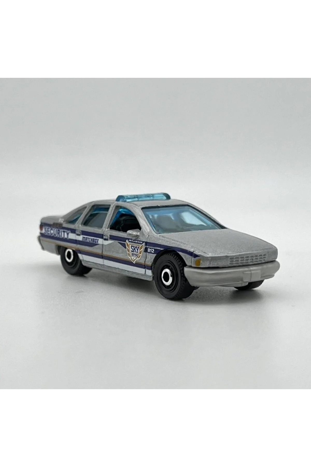 ماشین اسباب بازی C0859 1:64 اتومبیل های مجرد CHEVY CAPRICE CLASSIC POLICE HFR 77 Matchbox