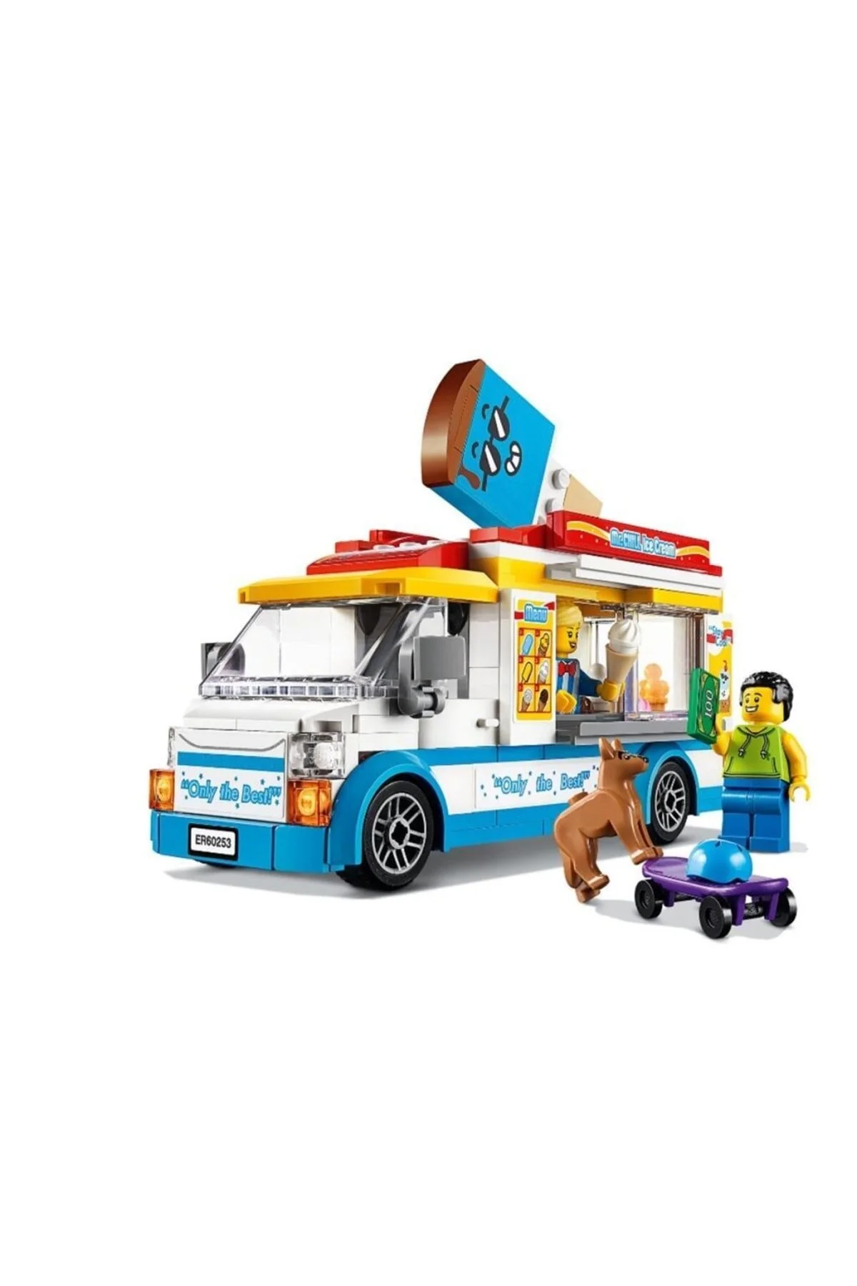 اسباب بازی های دیگر گاری بستنی CITY GREAT VEHICLES 60253 اورجینال LEGO