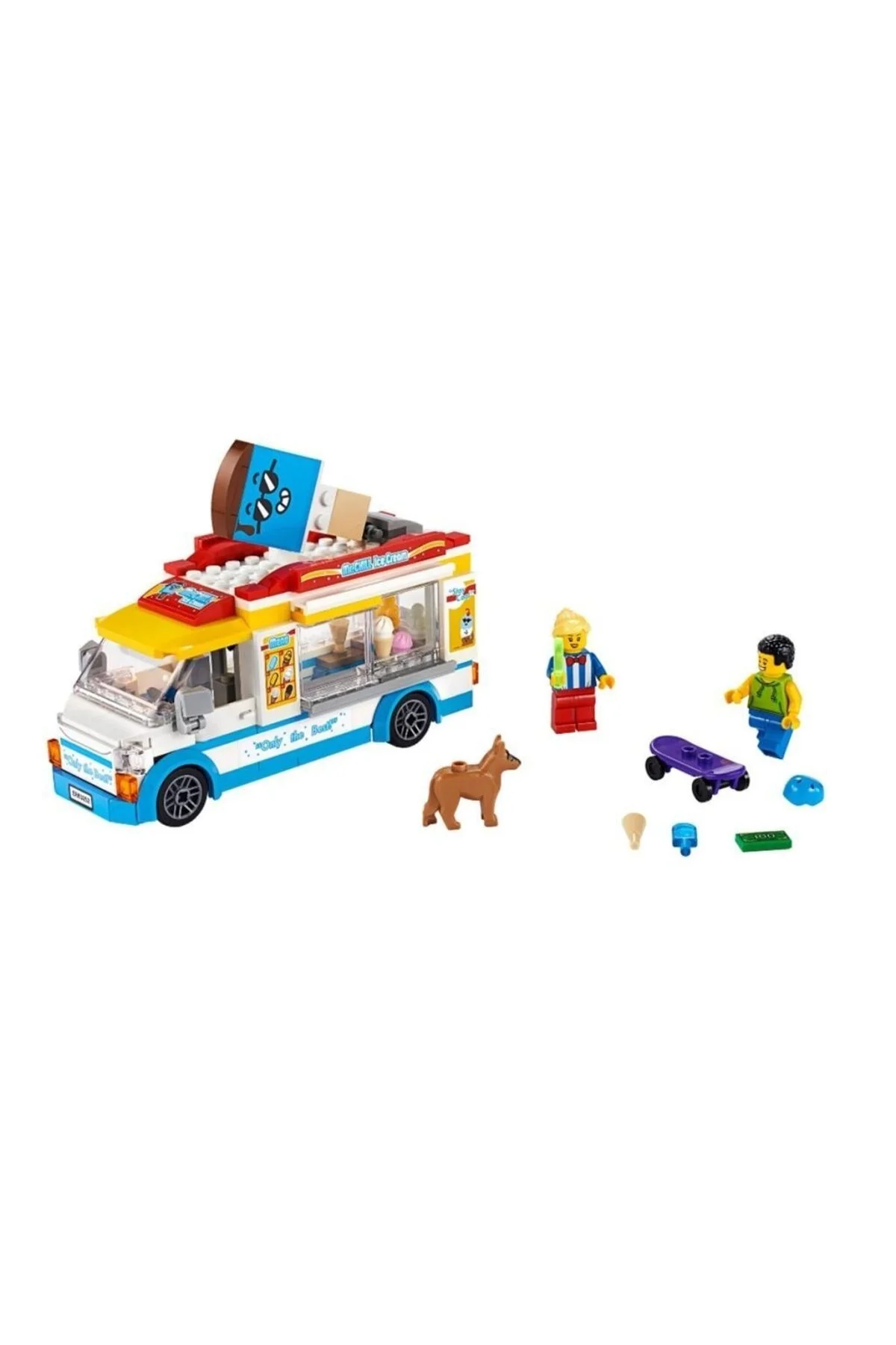 اسباب بازی های دیگر گاری بستنی CITY GREAT VEHICLES 60253 اورجینال LEGO