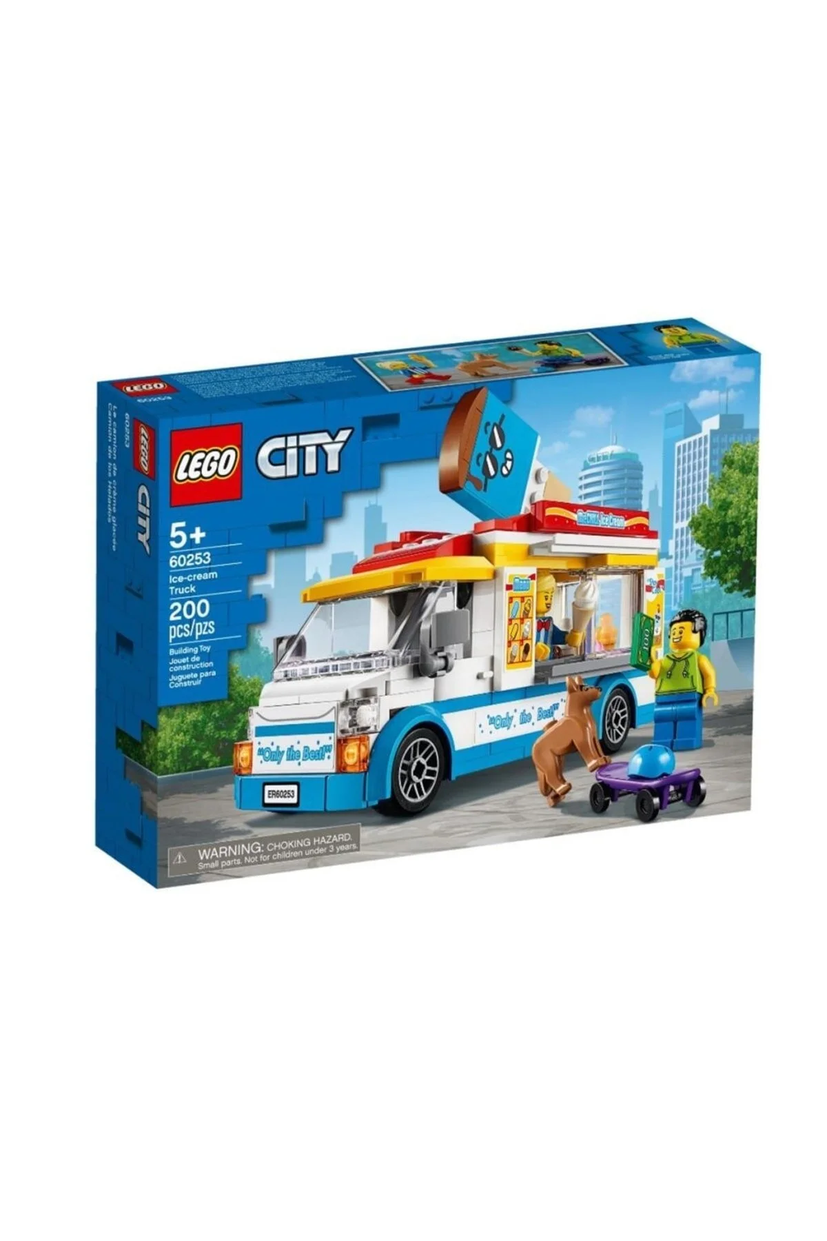 اسباب بازی های دیگر گاری بستنی CITY GREAT VEHICLES 60253 اورجینال LEGO