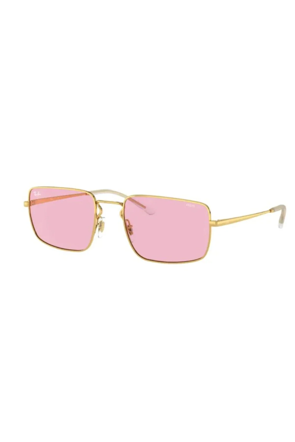 عینک آفتابی RB3669 001 Q3 شیشه صورتی ری بن اورجینال Ray-Ban