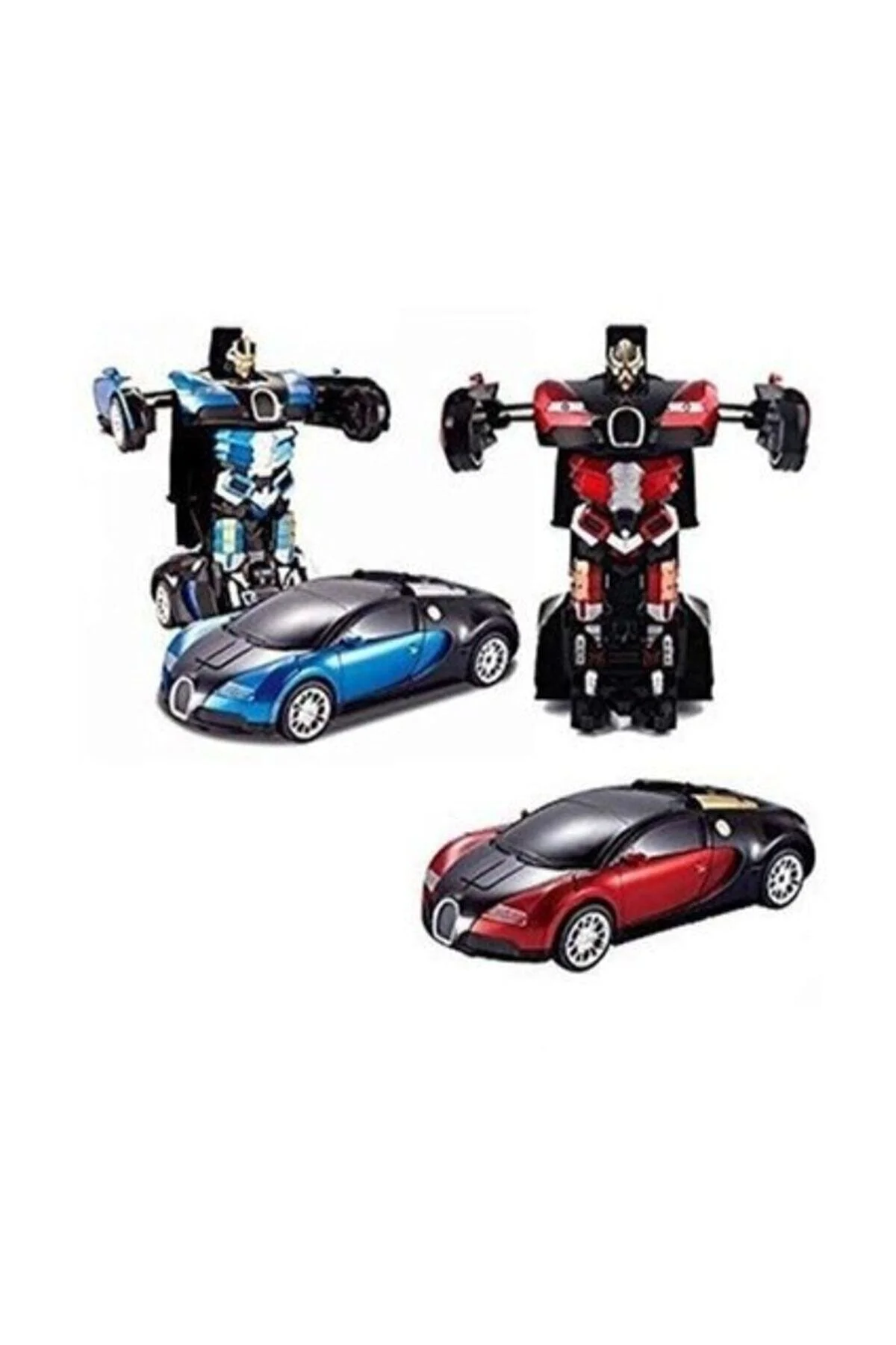 ماشین اسباب بازی ROBOT PULL AND DROP CAR 1:32 ماشینی که به ربات تبدیل می شود BambaPaw