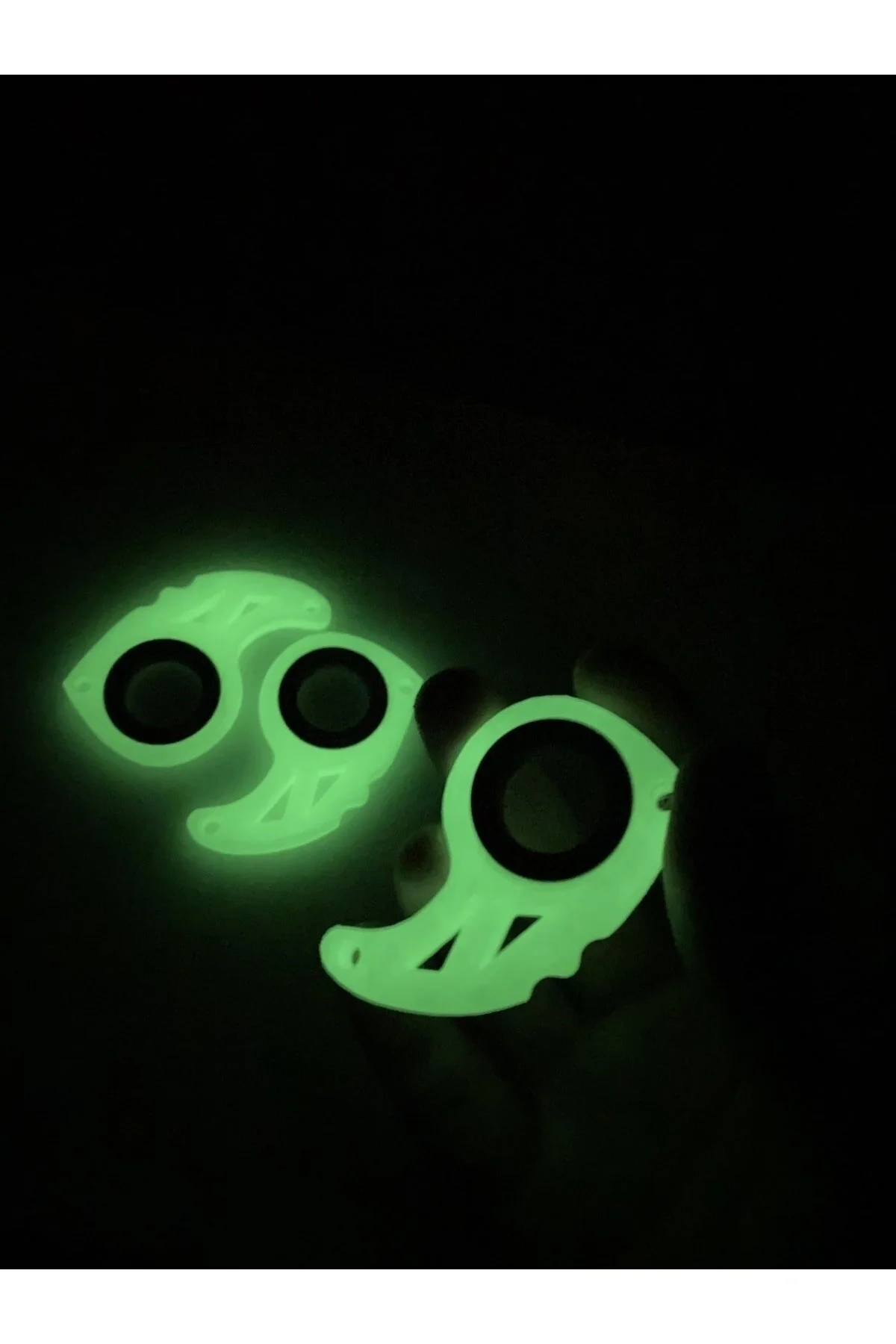 جلیقه کلید NIGHT GLOWING KEYRAMBIT X 4 MINI KEYCHAIN سبز فسفری keyrambitcidayi