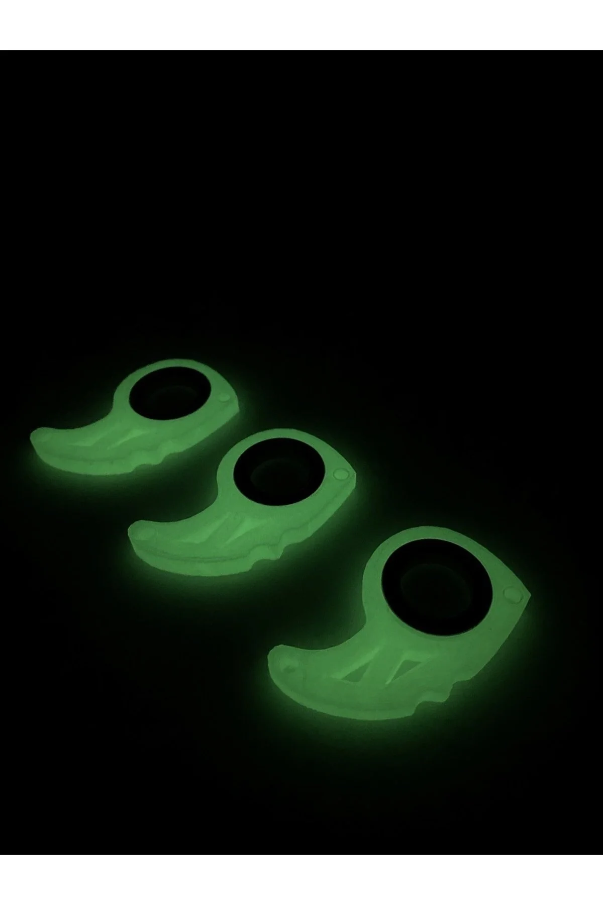 جلیقه کلید NIGHT GLOWING KEYRAMBIT X 4 MINI KEYCHAIN سبز فسفری keyrambitcidayi