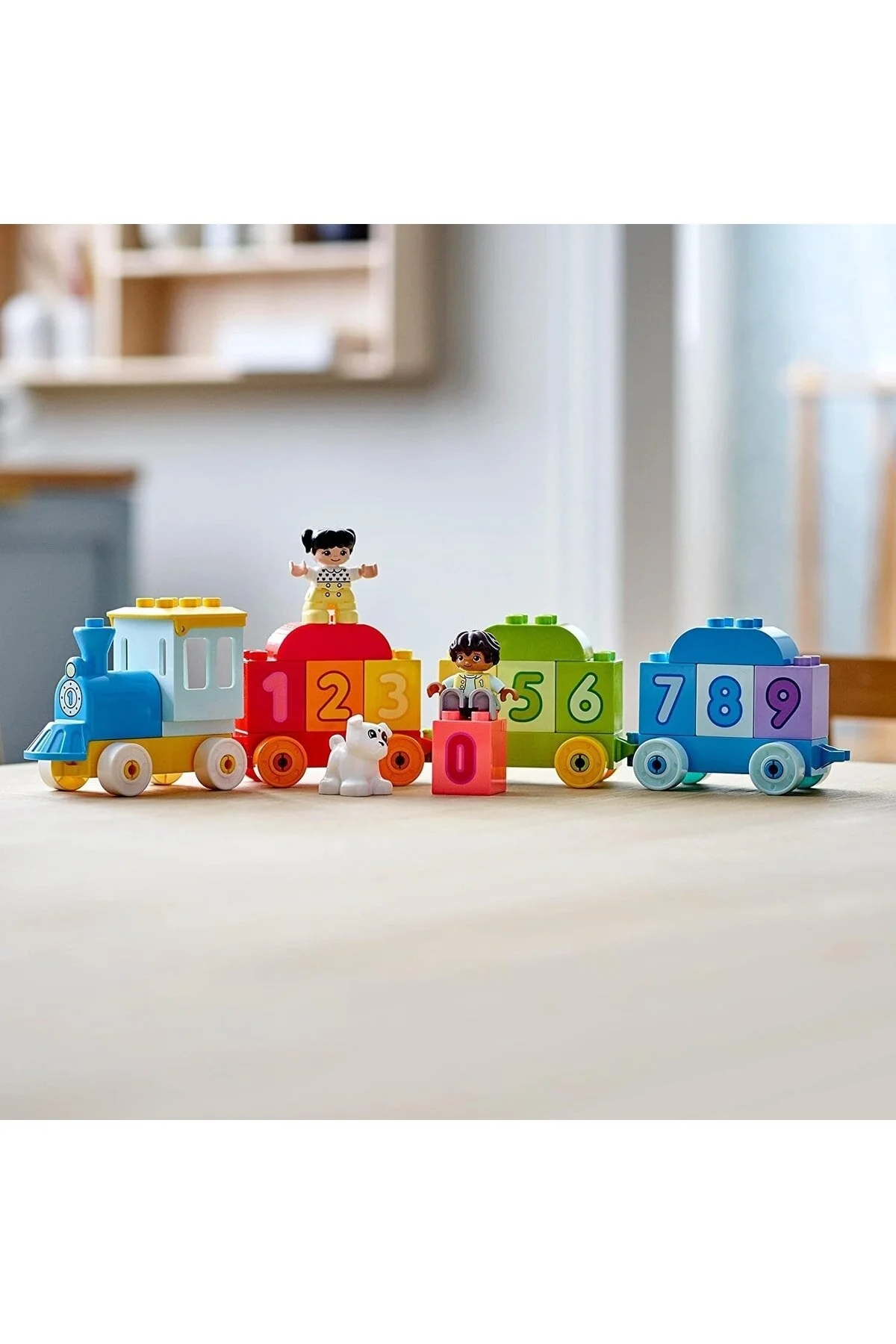 لگو و اسباب بازی های ساخت محور DUPLO FIRST NUMBER TRAIN آموزش شمارش 10954 رای معرفی کودکان خردسال به اعداد از ترکیه LEGO