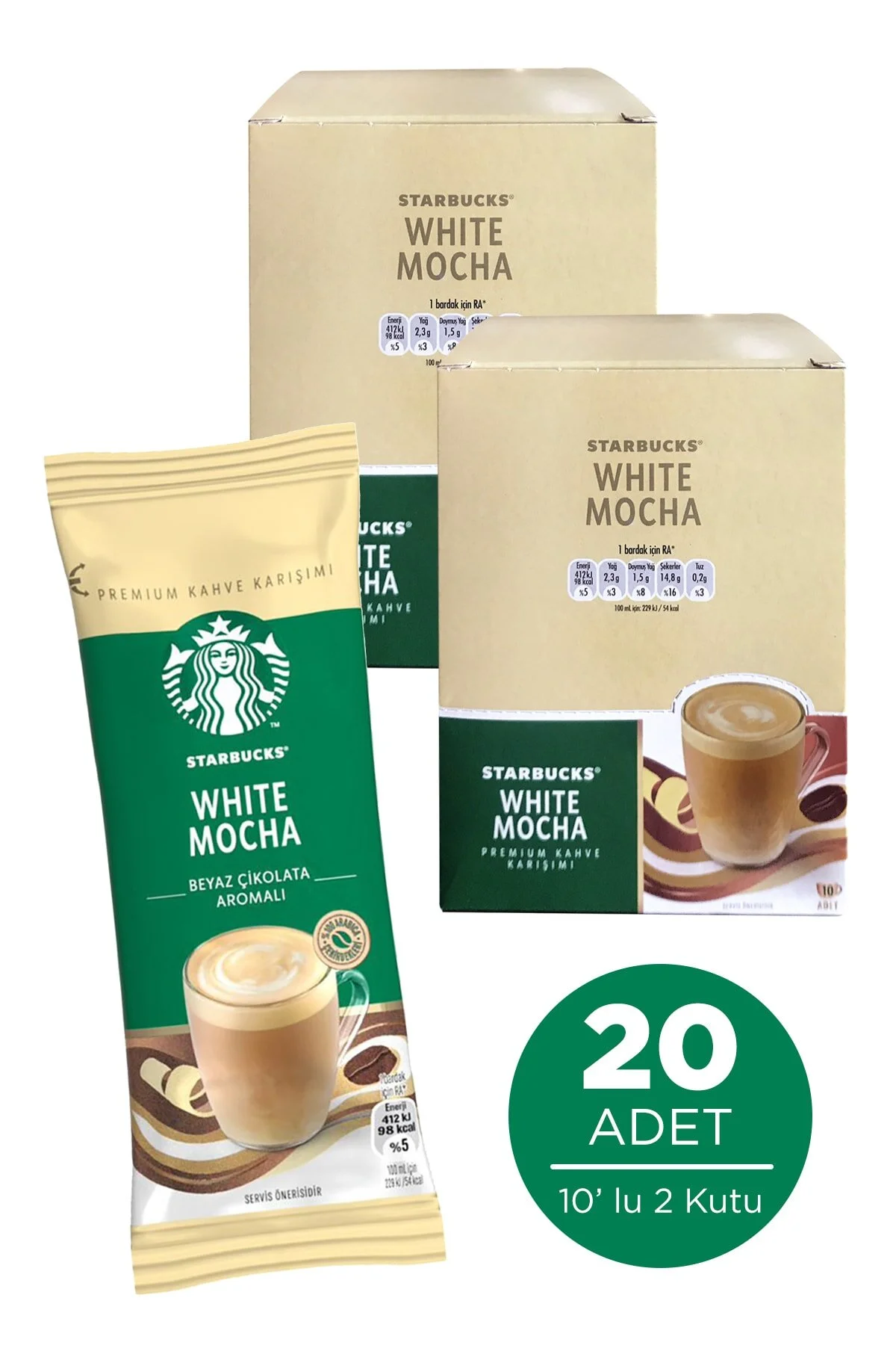 قهوه فوری میکس موکای ممتاز 24 گرمی استارباکس Starbucks