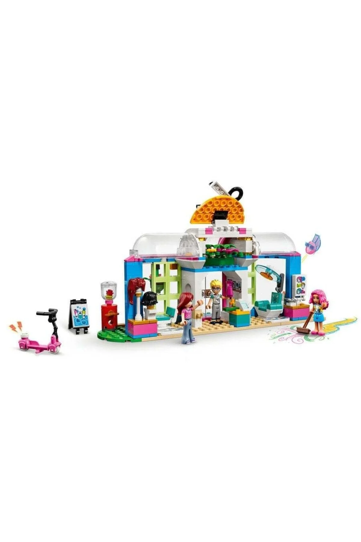 ست بازی 41743 FRIENDS HAIR SALON 401 PIECES +6 YEARS اورجینال LEGO