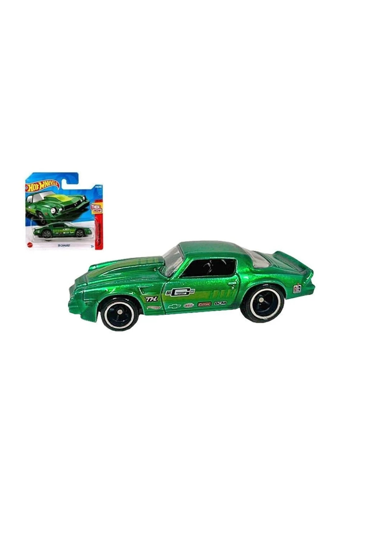 ماشین اسباب بازی اتومبیل های مجرد 81 CAMARO HCV81 هات ویلز اورجینال HOT WHEELS