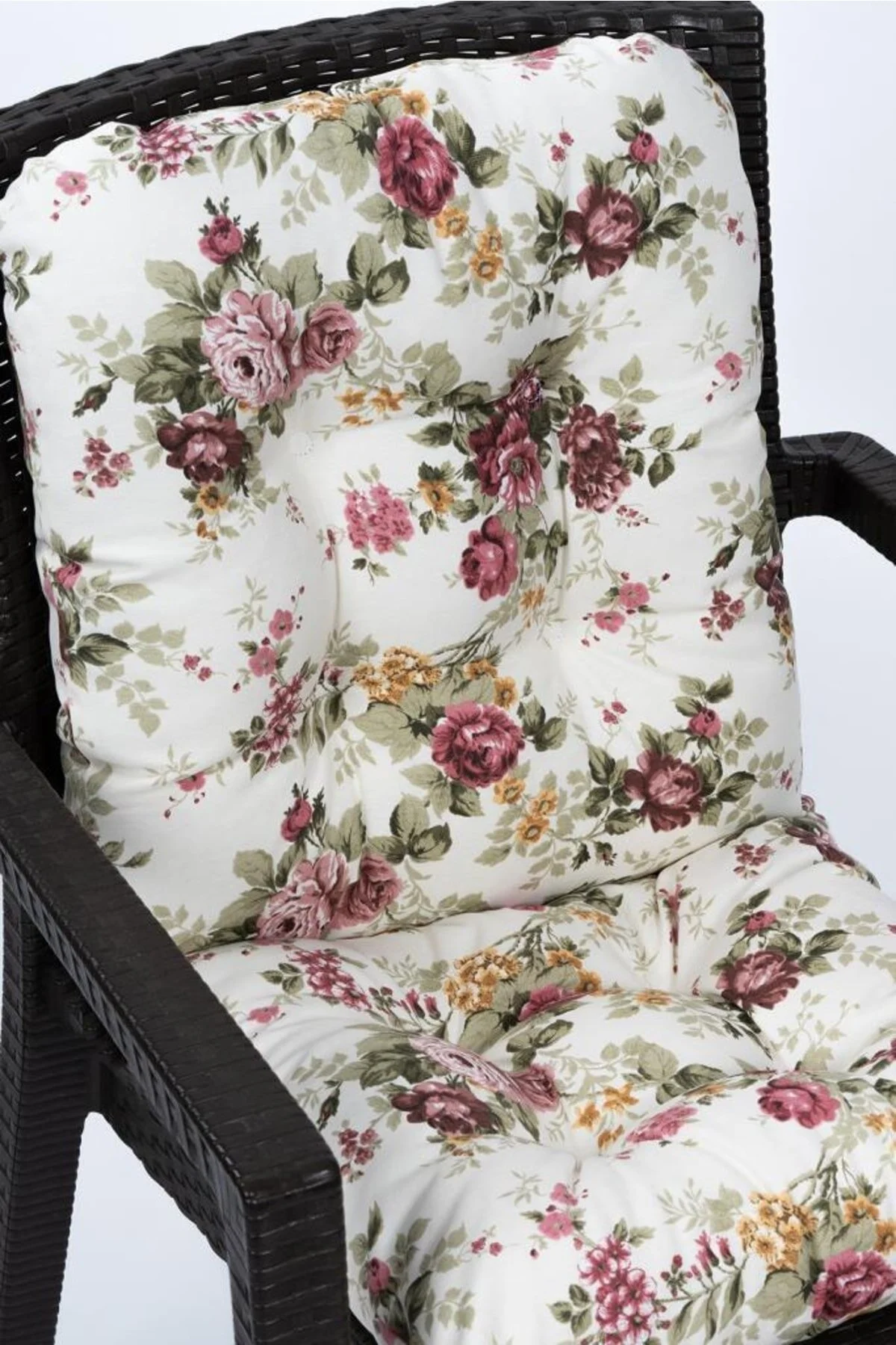 کوسن صندلی پشتی POFIDIC FLOWER NEVA STOPS LACCIK 44X88 سانتی متر ALTINPAMUK