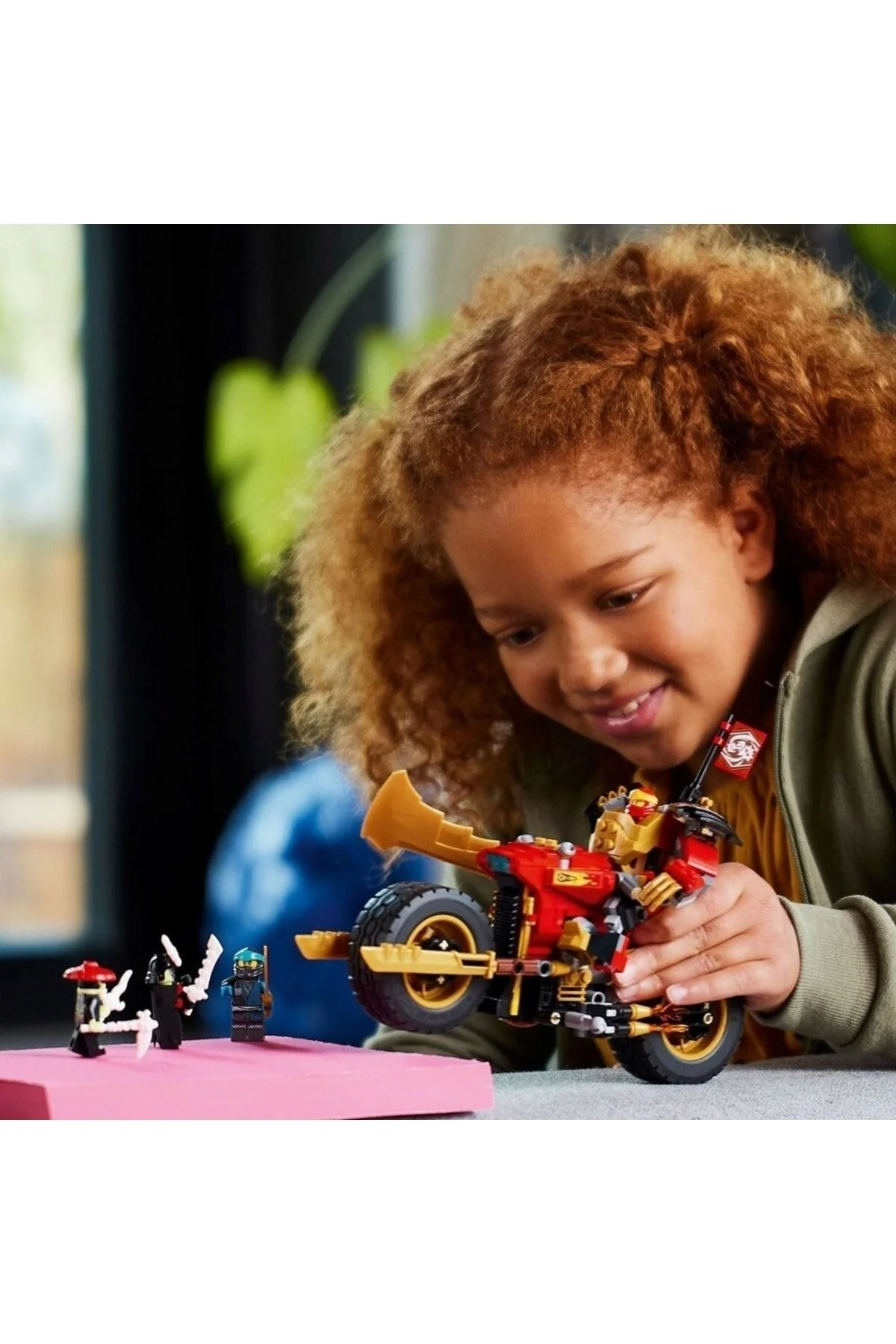 لگو و اسباب بازی های ساخت محور ربات موتورسیکلت نینجاگو کای اوو از ترکیه LEGO