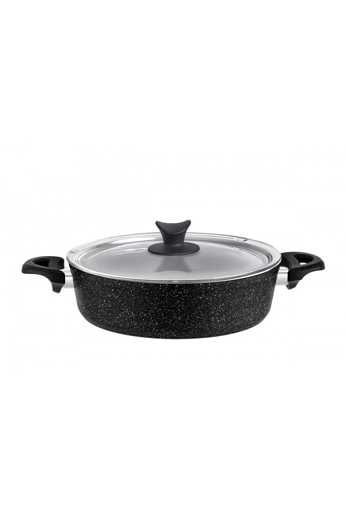 قابلمه مشکی سرویس و تابه گرانیتی 7تکه از مجموعه کالکشن Master Cook تاچ TAC Taç
