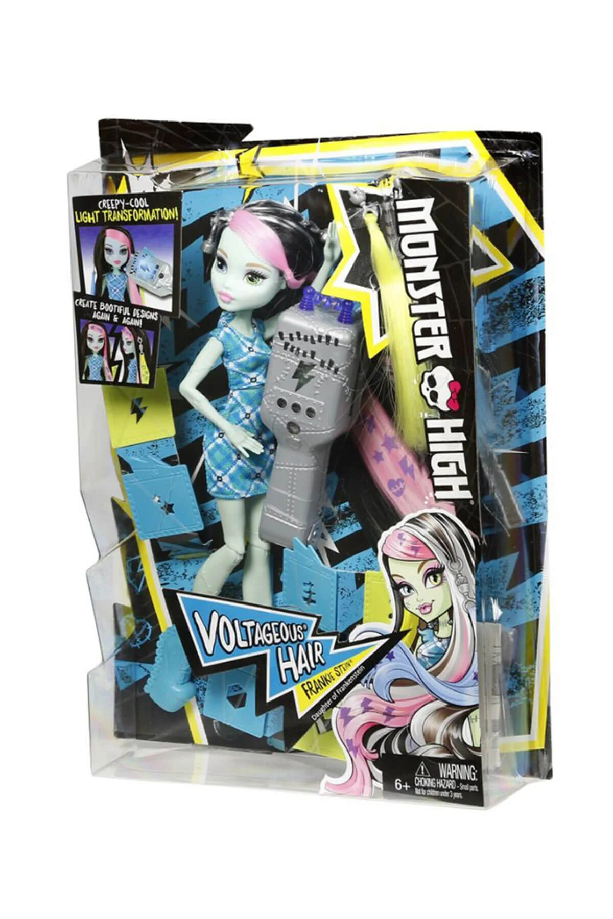 عروسک های مدل FDT57 MH موهای دیوانه وار فرانکی MONSTER HIGH
