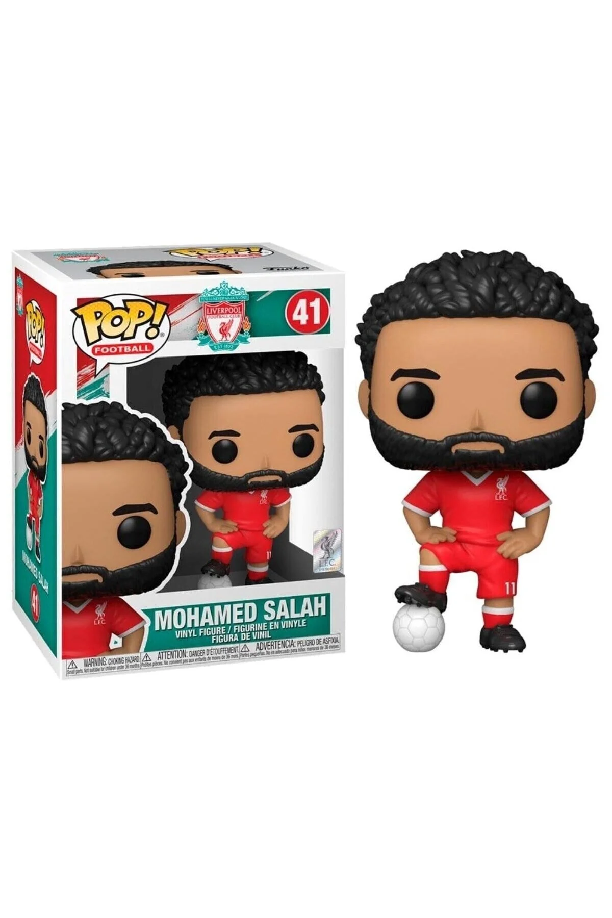 فیگور فوتبال فانکو پاپ : لیورپول محمد صلاح اصل Funko