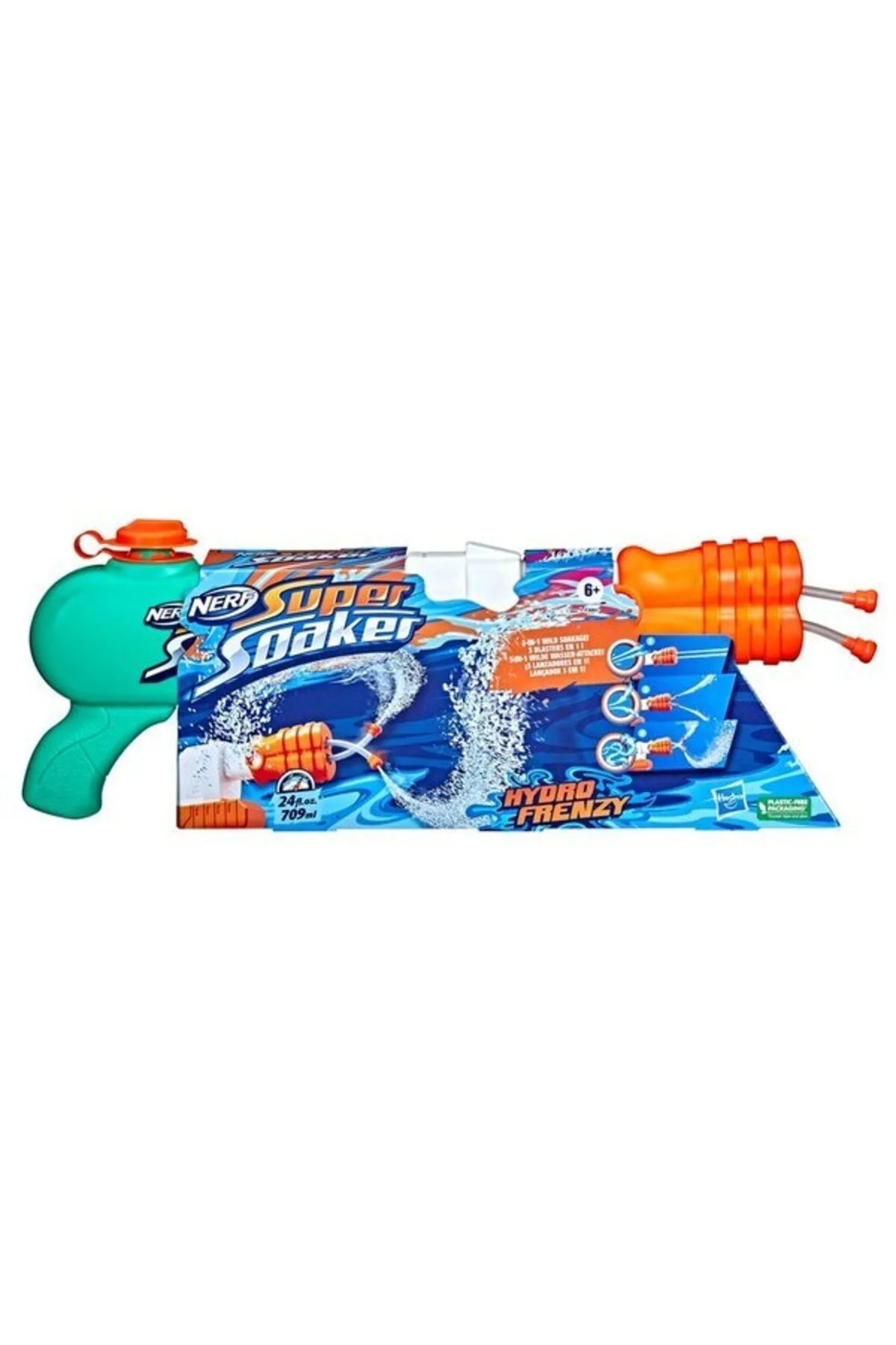 تفنگ های اسباب بازی و آب هیدرو دیوانگی SUPER SOOKER F3891 نرف اورجینال Nerf