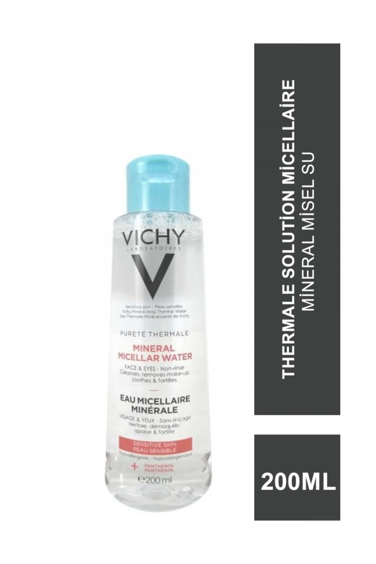 پاک کننده آرایش PURETE THERMALLE SOLUTION MICELLAIRE MINERAL MISEL SU 200 ML ویشی Vichy