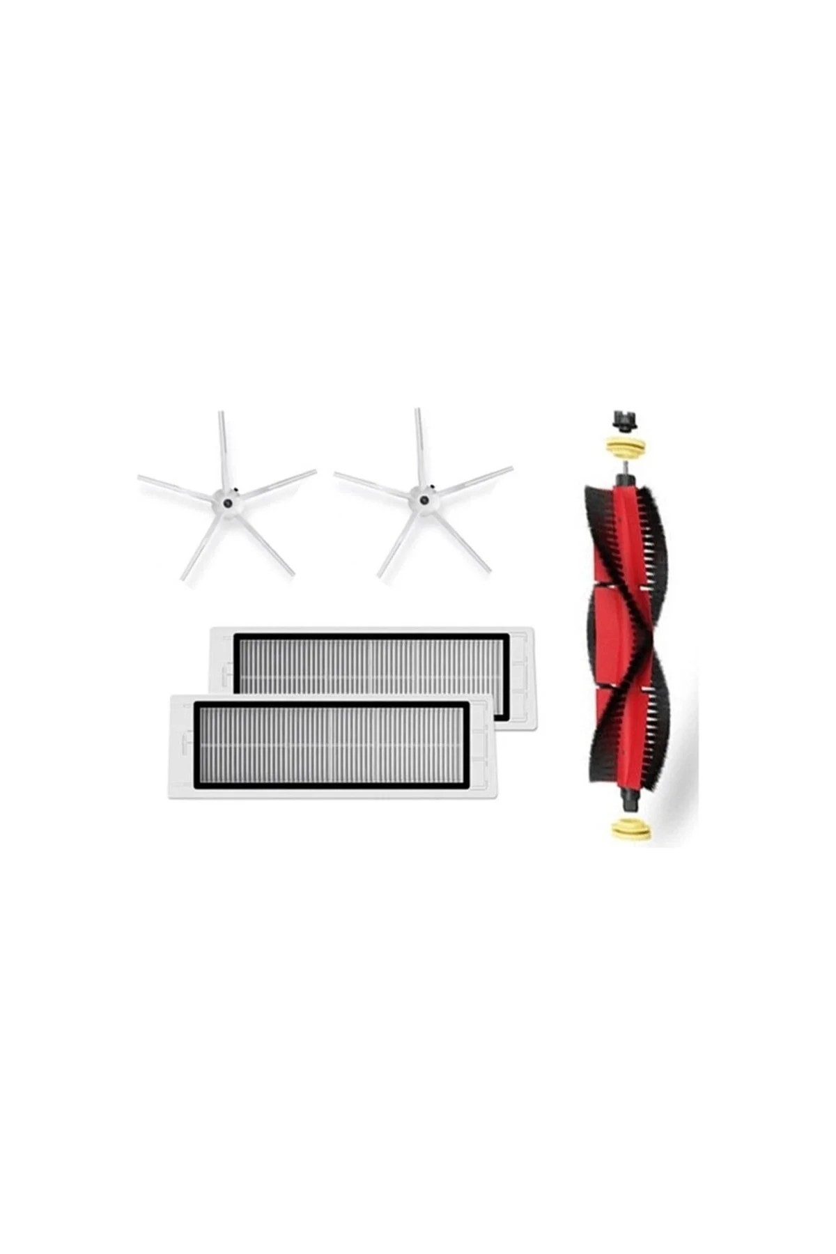 لوازم جانبی جاروبرقی سفید S5 MAX تمیز کننده بوت پوتین 5 مجموعه Roborock