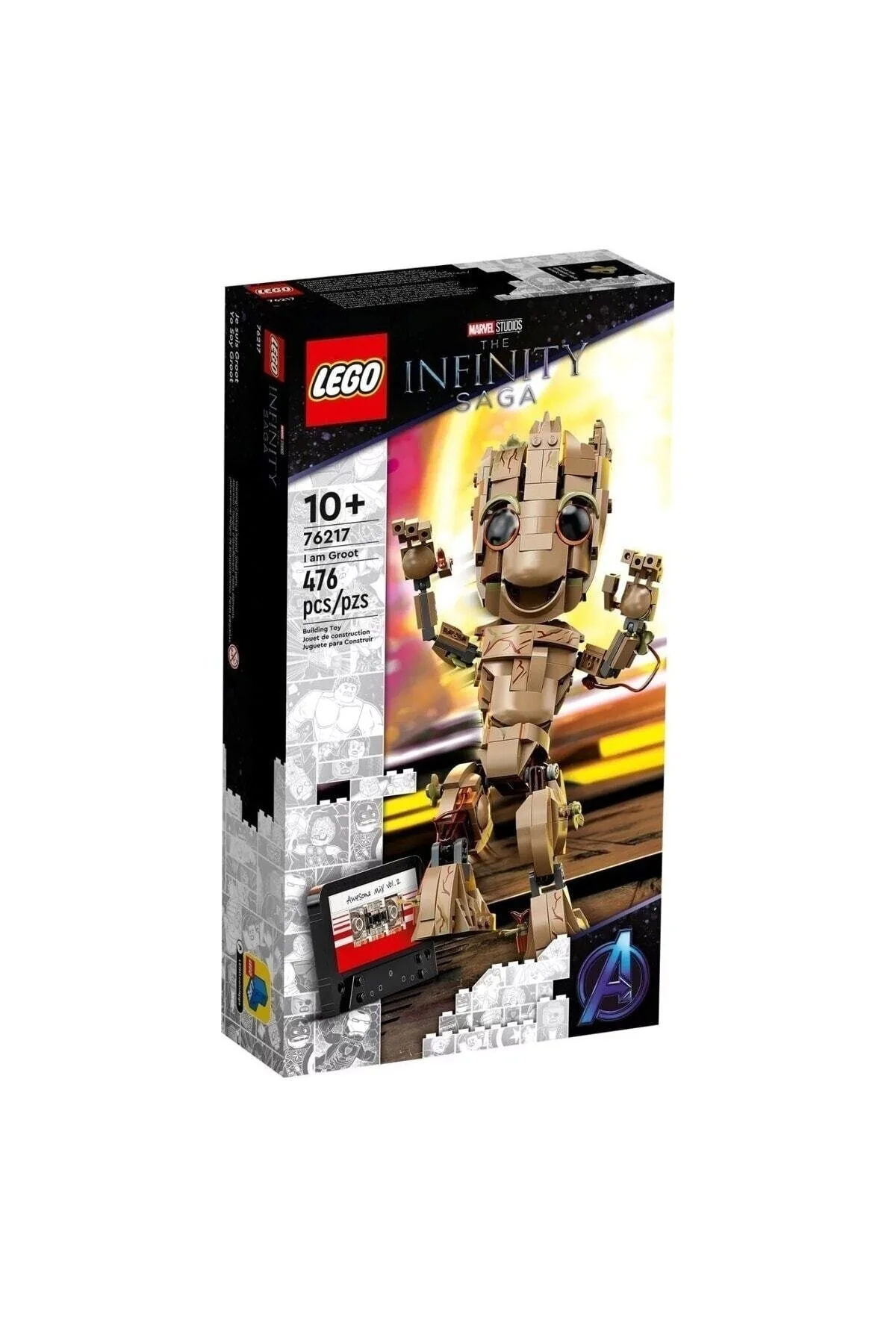 لگو 76217 مارول من گروت هستم اورجینال LEGO