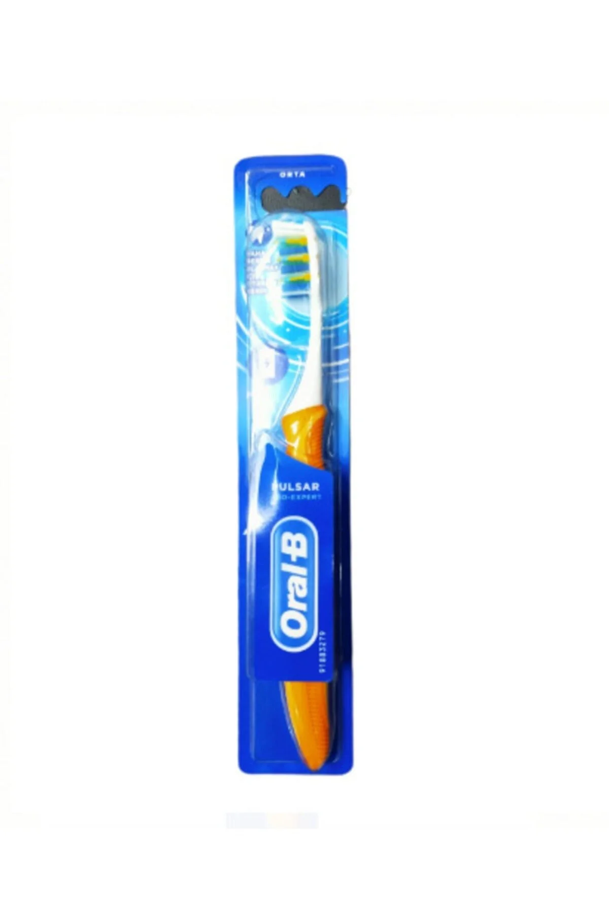 مسواک باتری دار طرفدار پالسار پرتقال ارتعاش عمل کرد اورال بی Oral-B