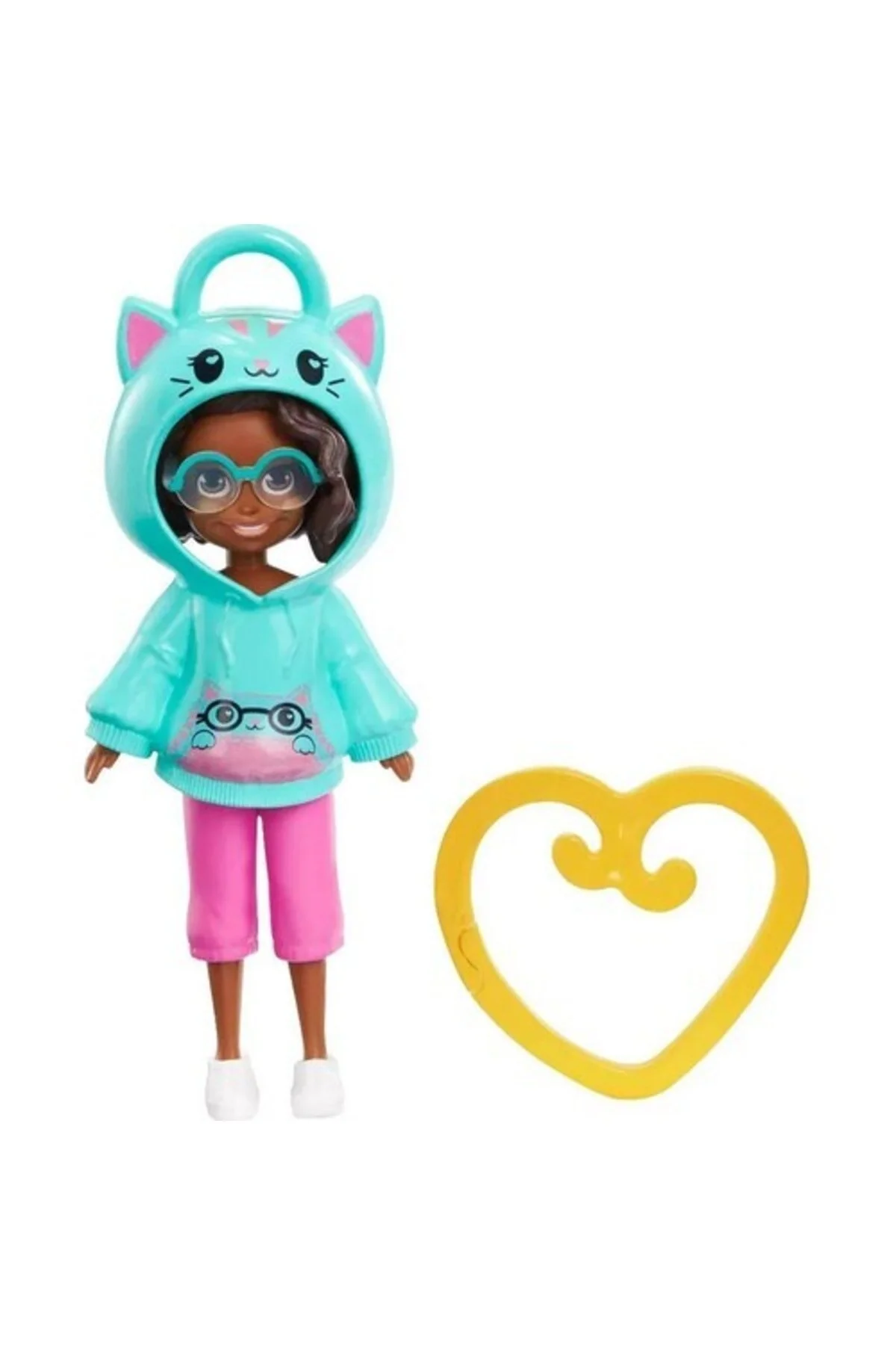 عروسک های اسباب بازی و لوازم جانبی نوزاد کلاهدار آبی محصول دارای مجوز HKV98 HKV99 Polly Pocket