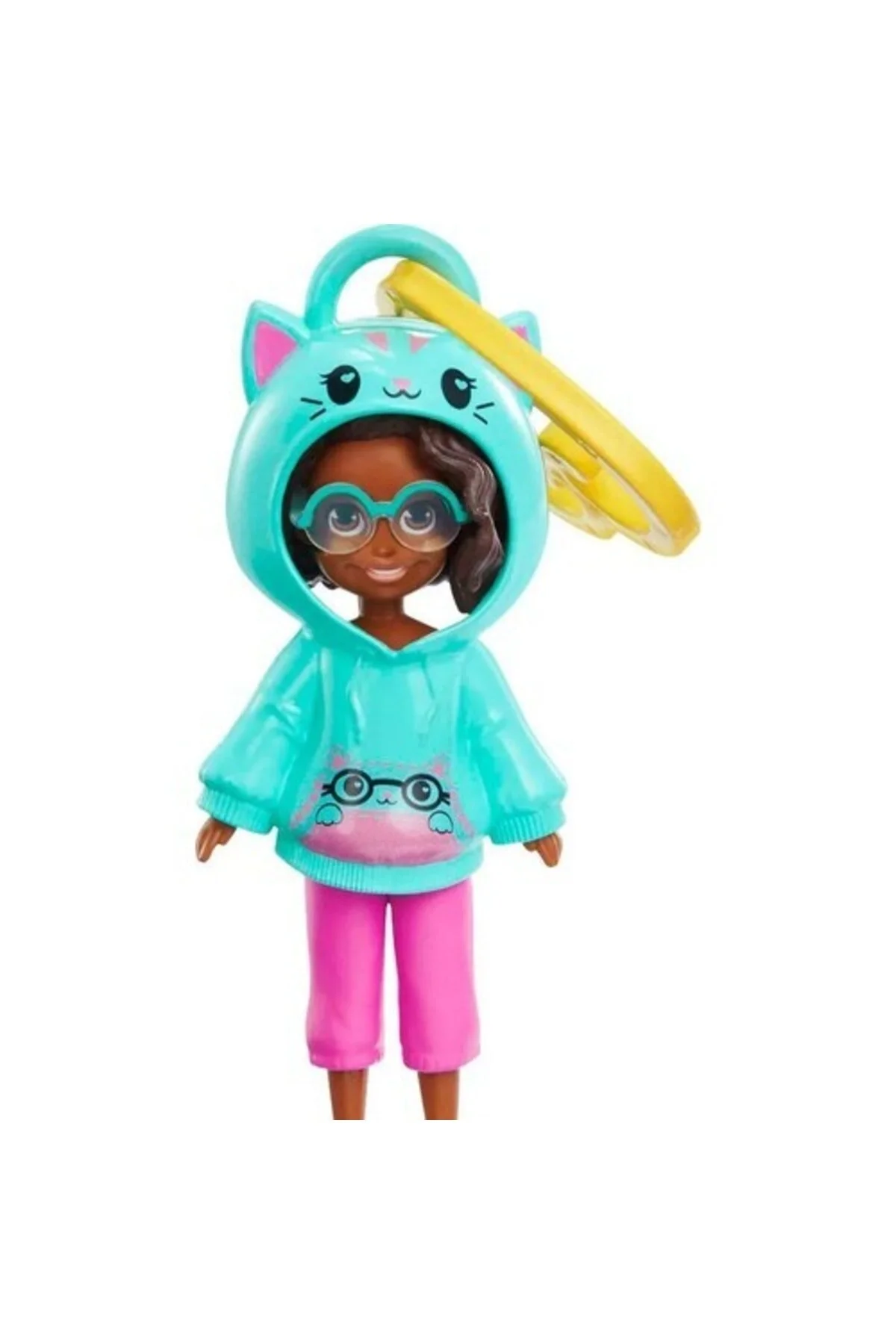 عروسک های اسباب بازی و لوازم جانبی نوزاد کلاهدار آبی محصول دارای مجوز HKV98 HKV99 Polly Pocket