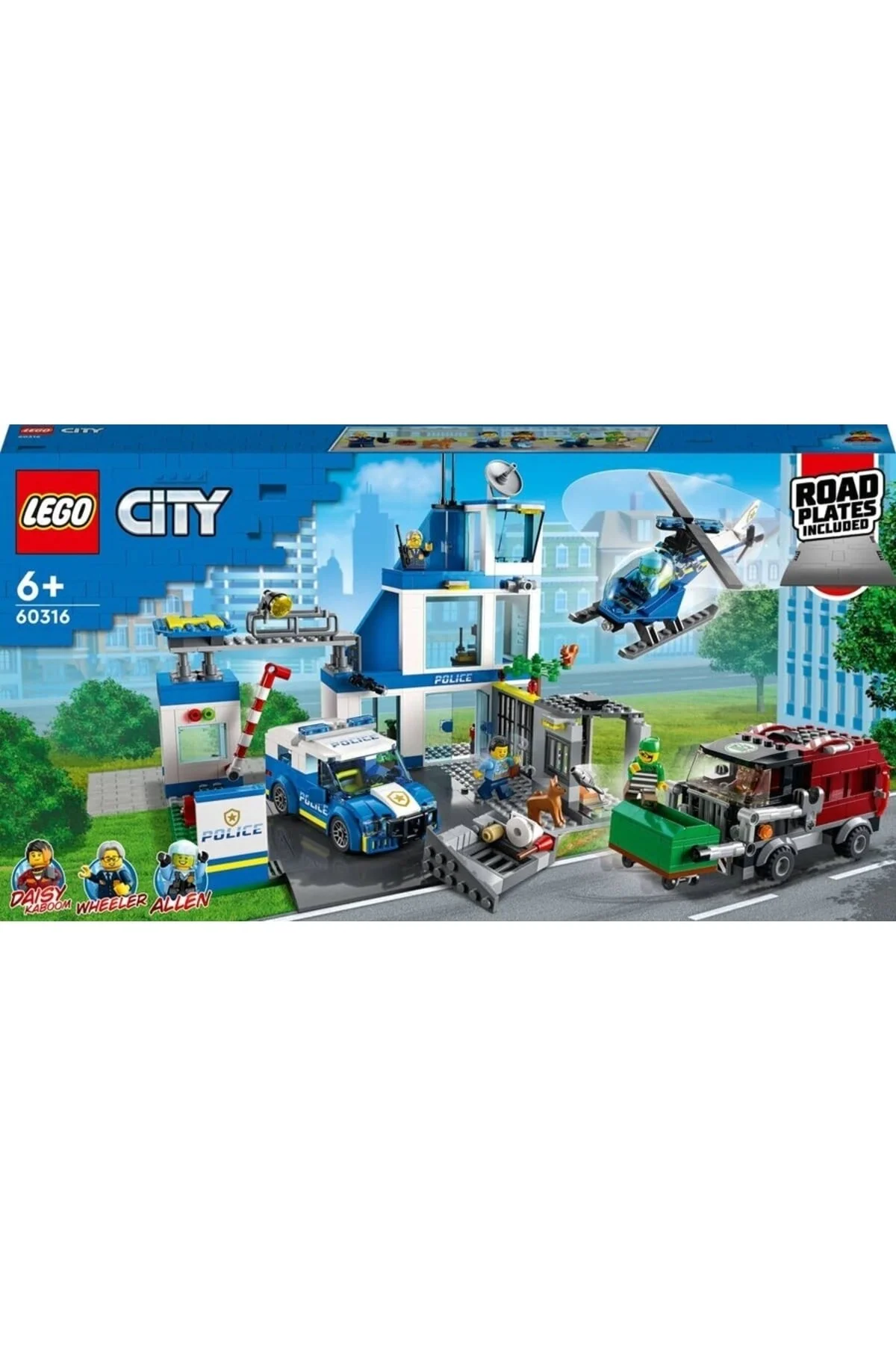 لگو و اسباب بازی های ساخت محور کلانتری 60316 شهر از ترکیه LEGO