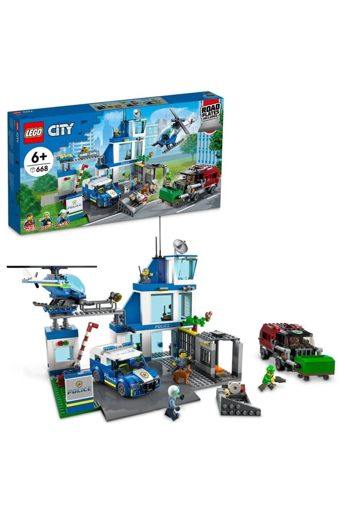 لگو و اسباب بازی های ساخت محور کلانتری 60316 شهر از ترکیه LEGO