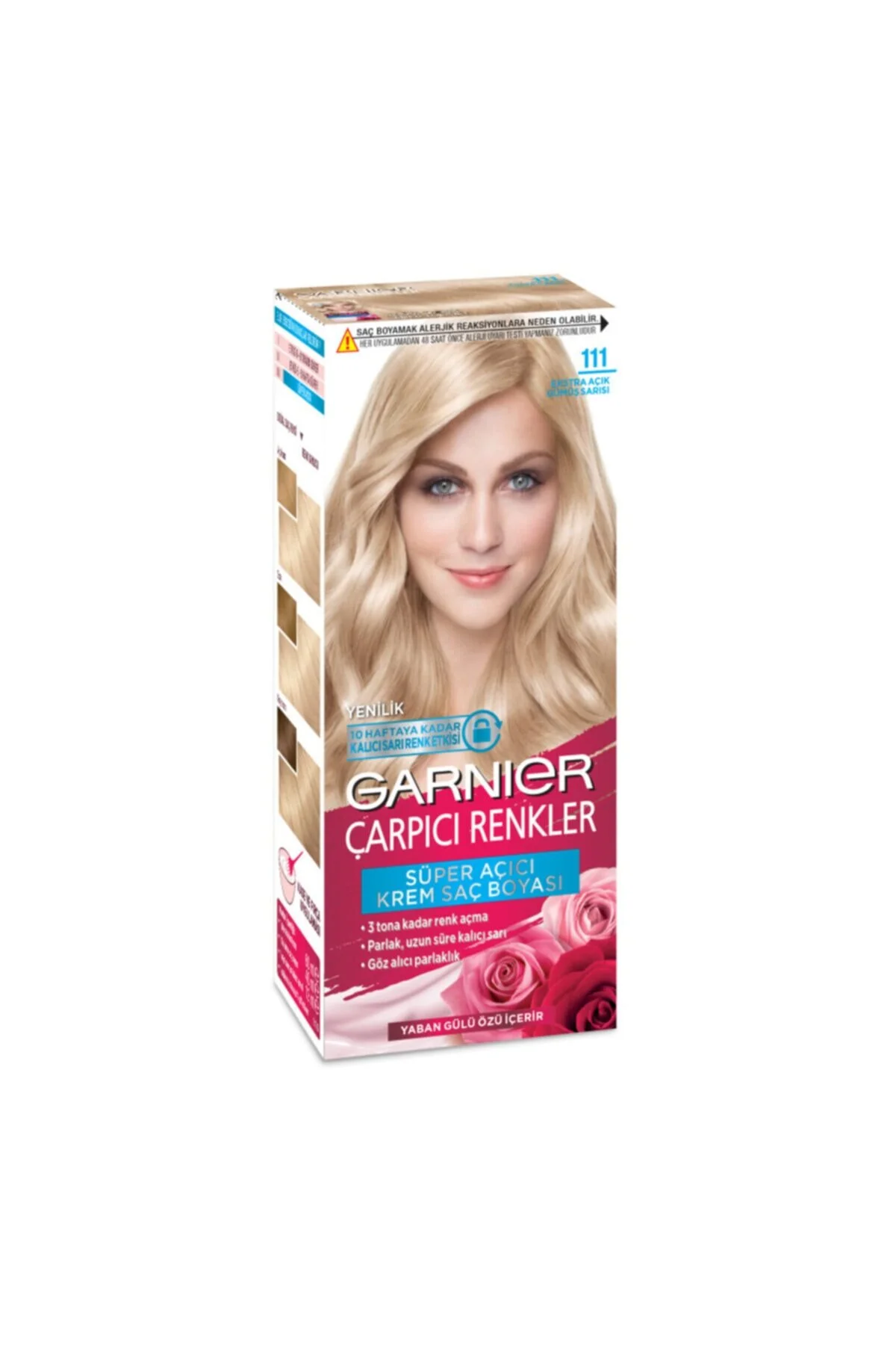 مراقبت شخصی رنگهای قابل توجه 111 زرد نقره ای فوق العاده باز Garnier