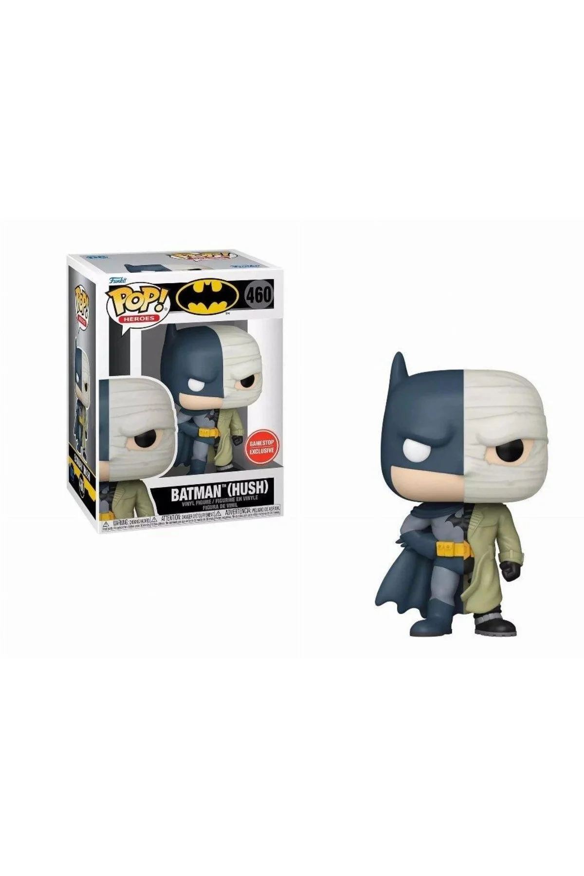 فیگور قهرمانان پاپ: کمیک های دی سی بتمن هش انحصاری گیمستاپ شماره: 460 Funko