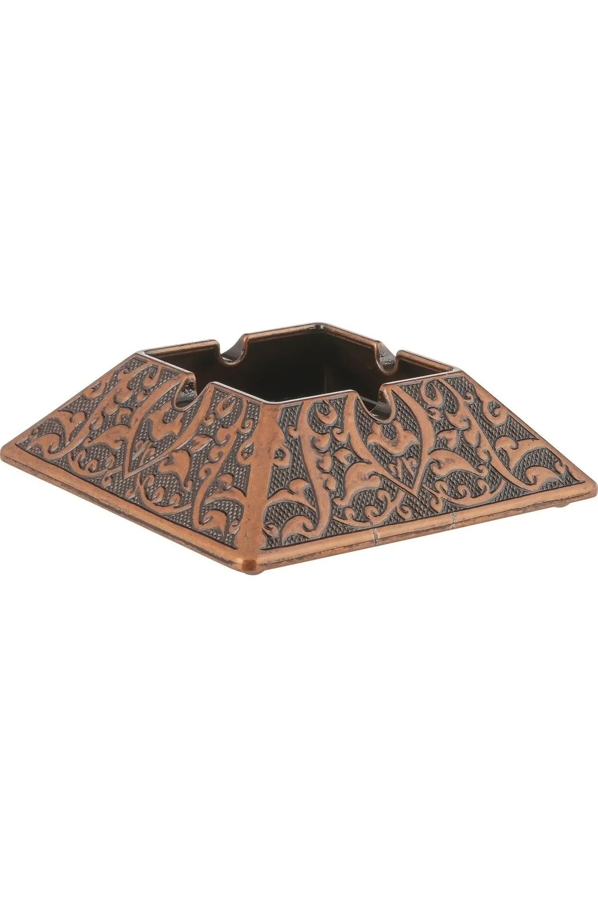 زیرسیگاری رنگ مس مربع ASHTRAY 10CMX10CM Sena