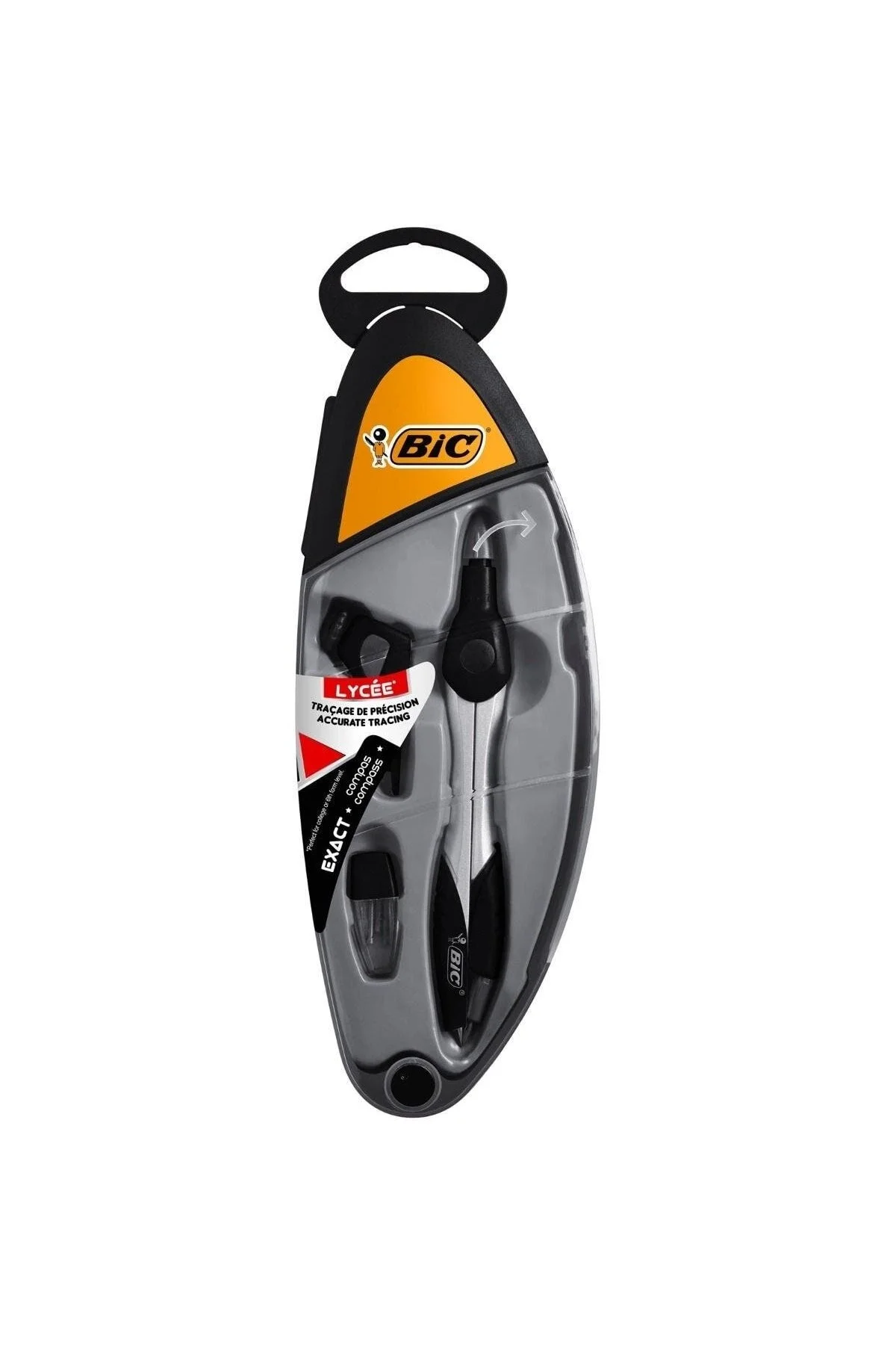 پرگار چند رنگ دبیرستان مجموعه 5 قطعه مخلوط 1 بیک Bic