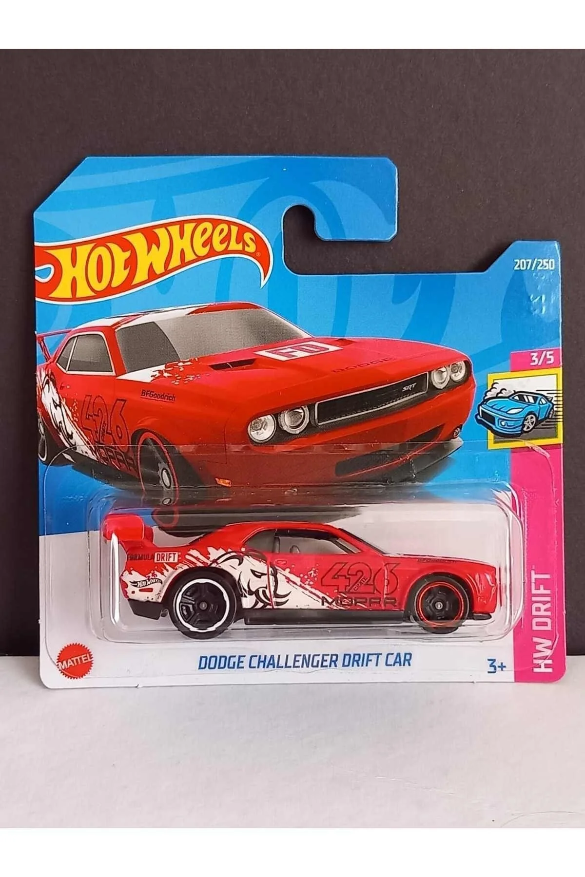 ماشین اسباب بازی دریفت دوج چلنجر اورجینال HOT WHEELS