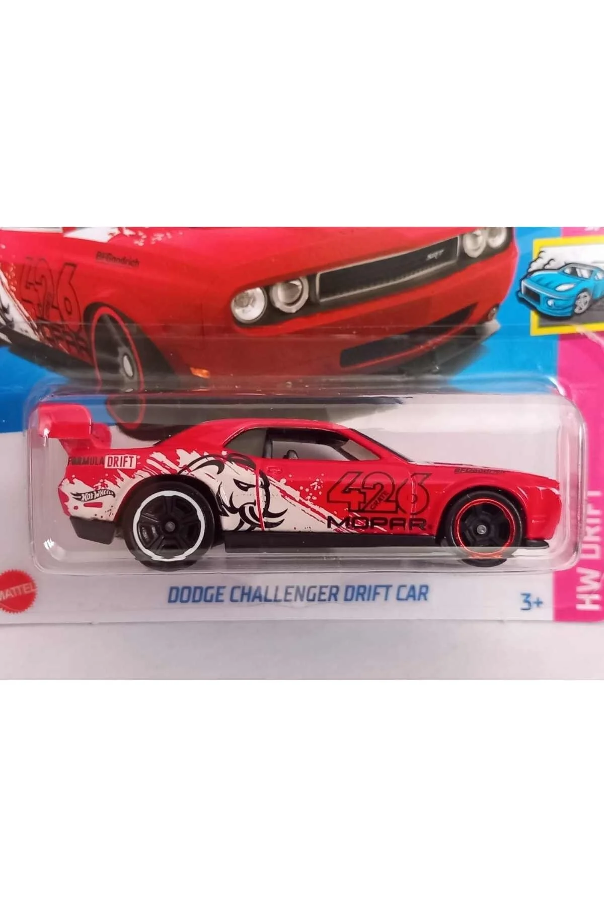 ماشین اسباب بازی دریفت دوج چلنجر اورجینال HOT WHEELS
