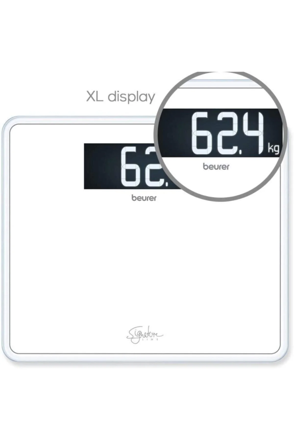 ترازو GS 410 SIGNATURELINE BASLE دیجیتال سفید Beurer