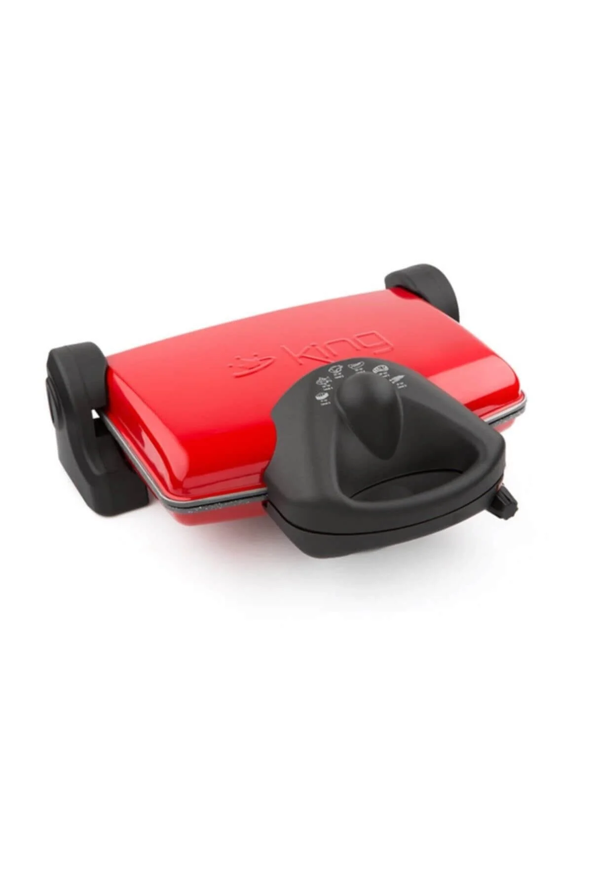 دستگاه ساندویچ و تست گریل توستر گرانیت قرمز GRILLMAX P 637 اورجینال King