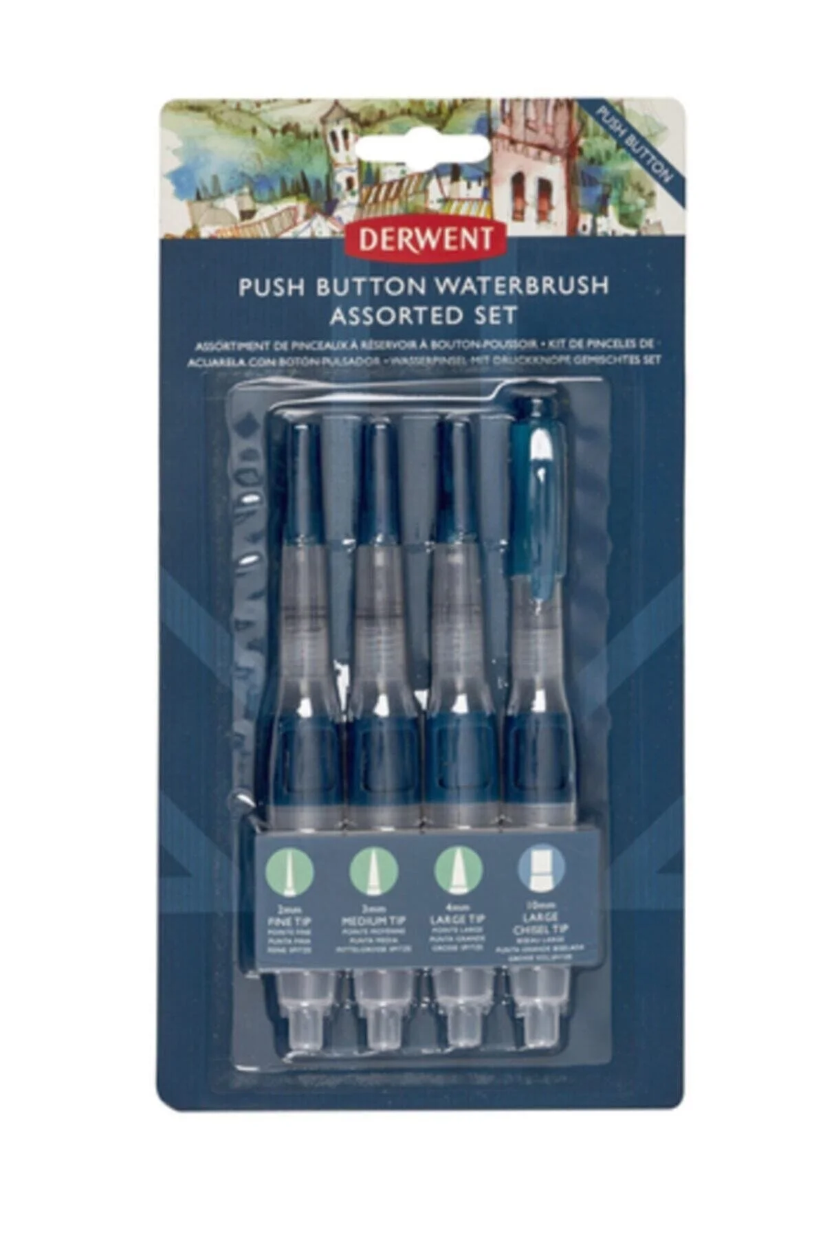 قلم مو مجموعه موهای قیف آب 4 قطعه بیک Bic