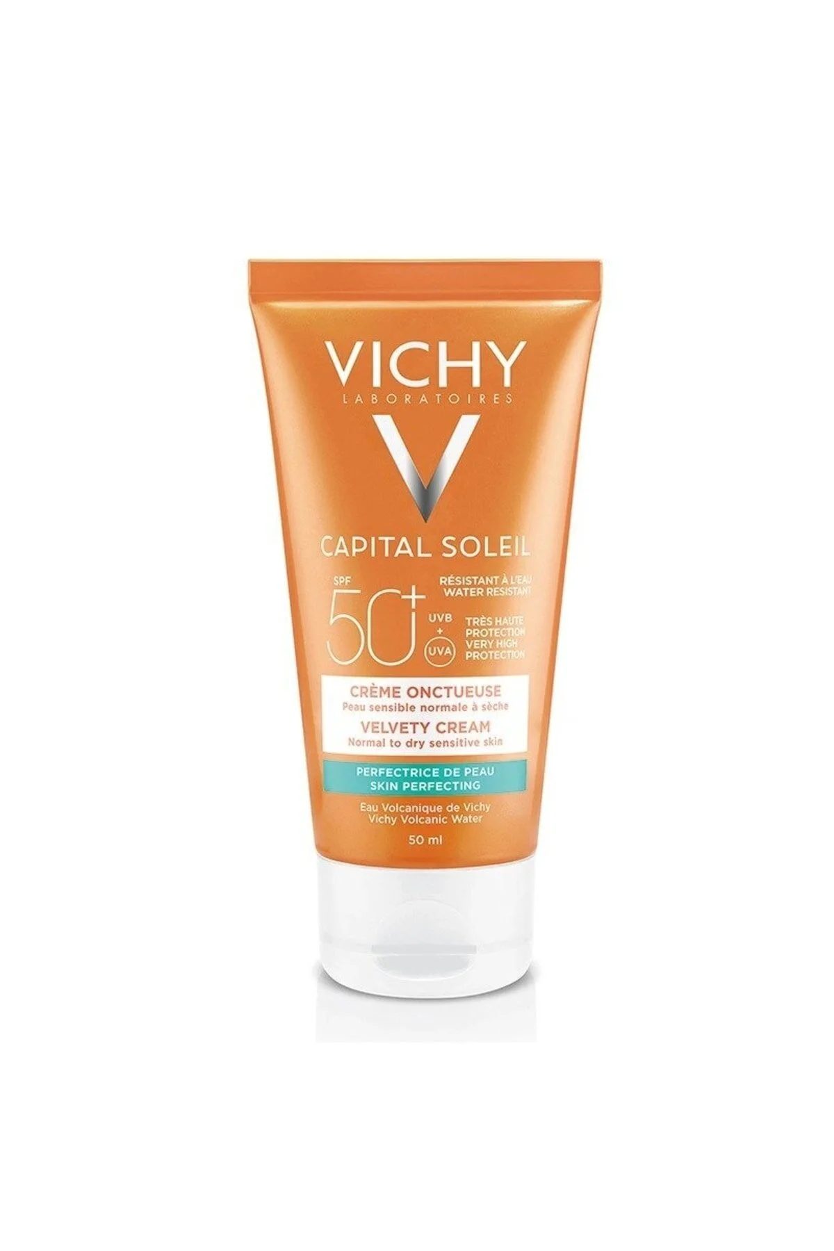 کرم ضد آفتاب بدن سرمایه SOLEIL SPF50+ مخمل اورجینال ویشی Vichy