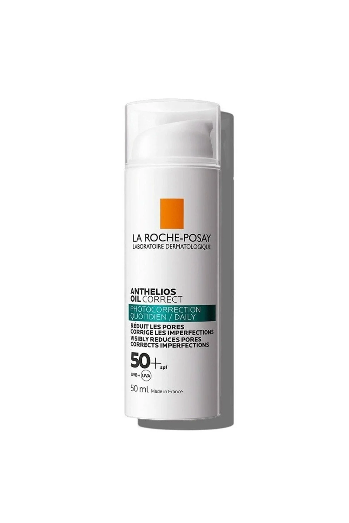 La Roche Posay ضدآفتاب صورت Anthelios Oil Correct SPF 50 فرمولاسیون روغنی حجم 50 میلی لیتر
