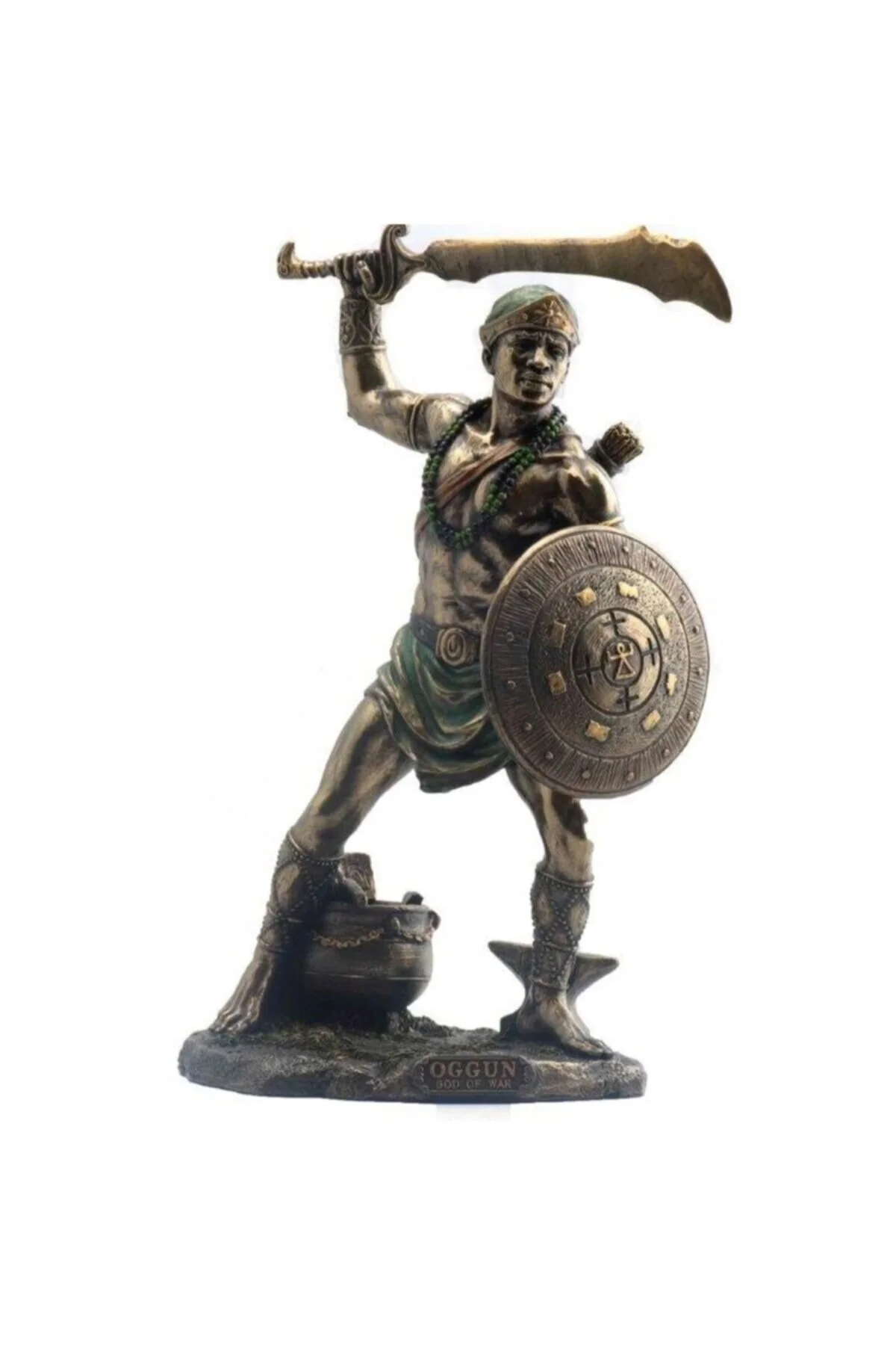فیگور ورونز خدای جنگ OGGUN WARRIOR FIGURE 24CM ehobim
