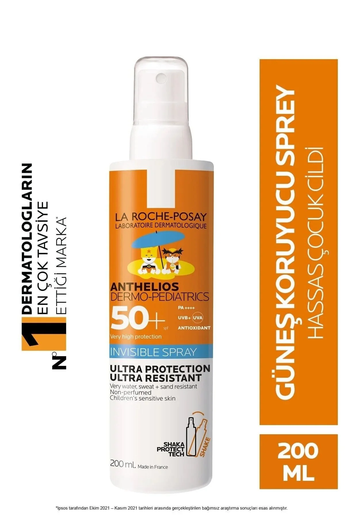 La Roche Posay ضد آفتاب بچگانه با SPF 50+ و حجم 200 میلی لیتر