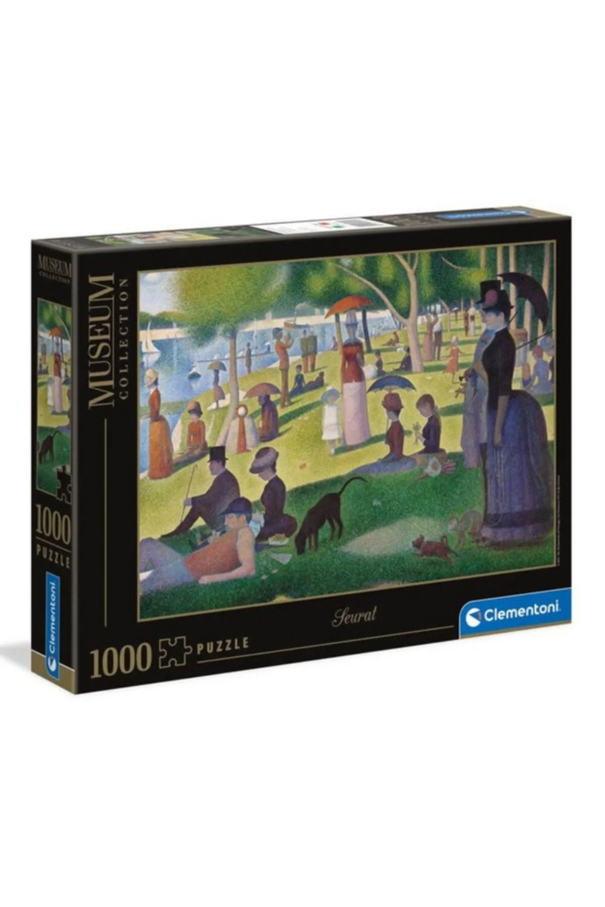 پازل کلمنتونی 1000 قطعه موزه بزرگسالان SEURAT بعد از ظهر یکشنبه... 39613 ترکیه Genel Markalar