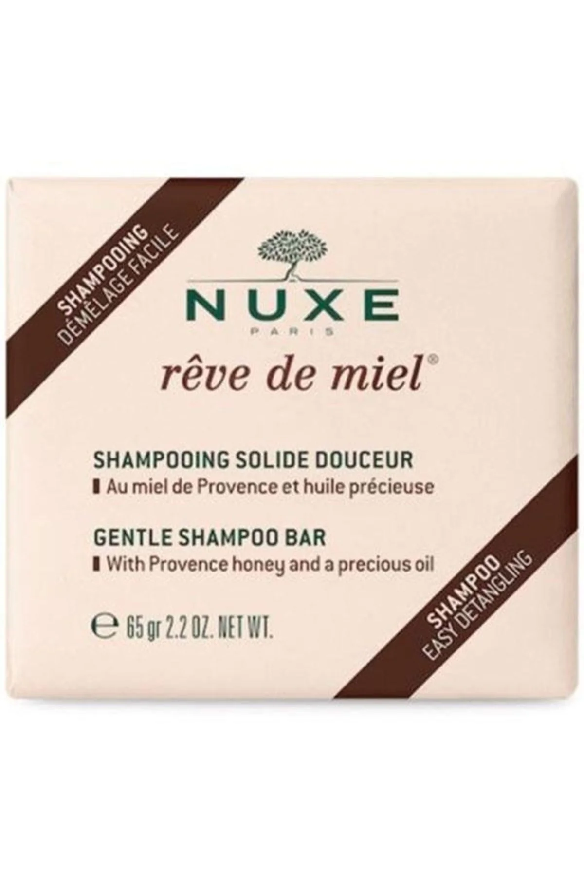Nuxe شامپو جامد نرم Reve de Miel 65 گرم