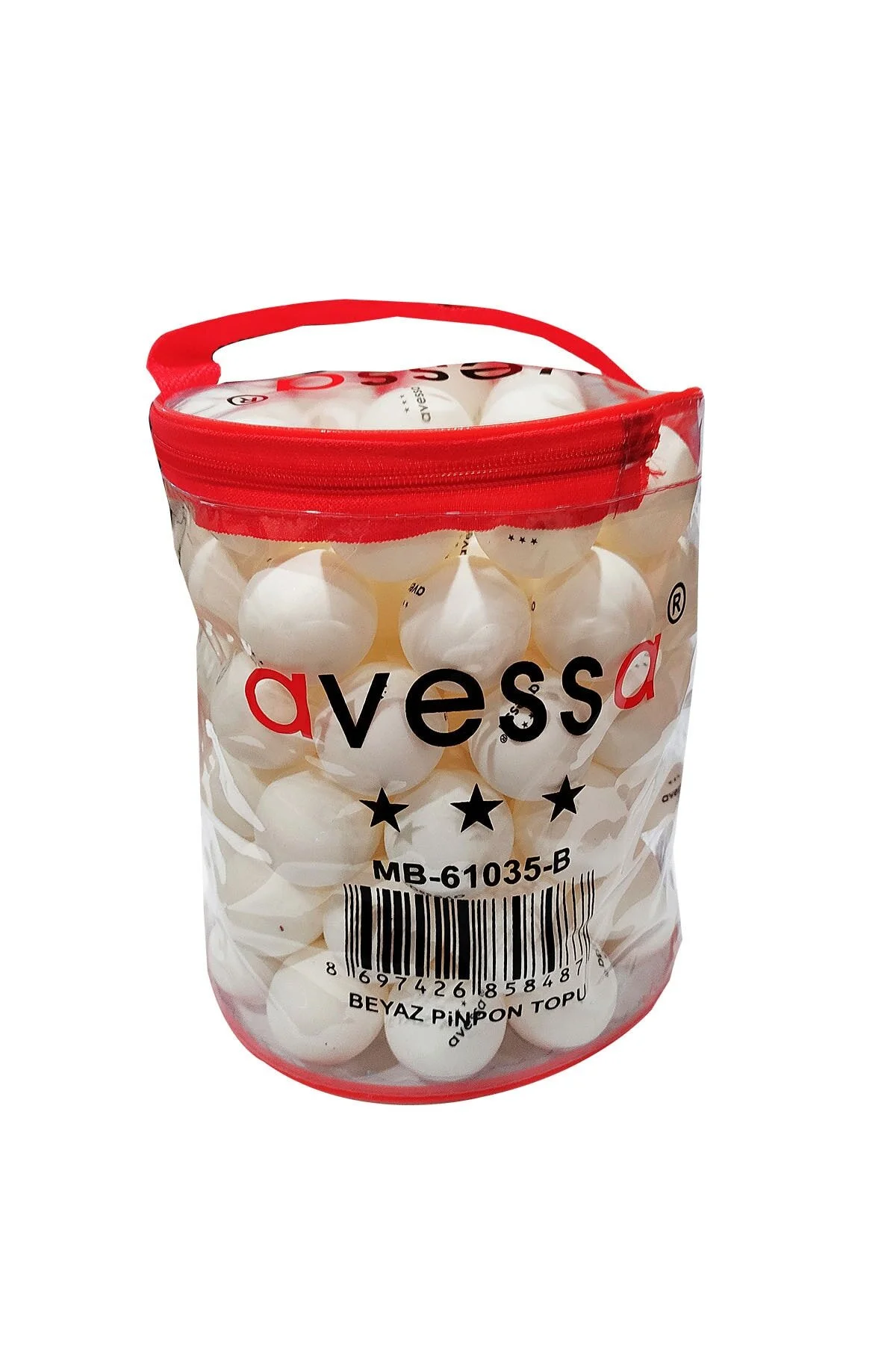 توپ پینگ پنگ گازی تنیس روی میز شکم سفید Avessa